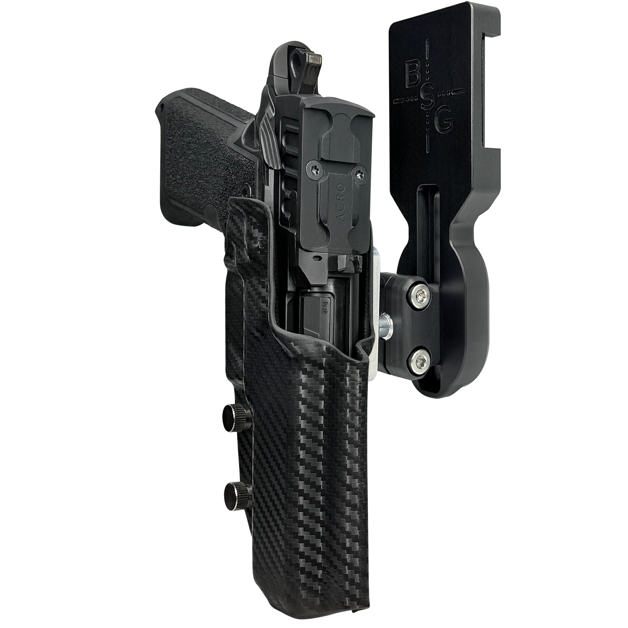 Staccato HD P4.5 Pro Ball Joint Competition Holster in Carbon Fiber