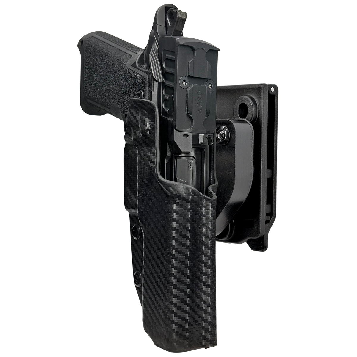 Staccato HD P4.5 Quick Release IDPA Holster in Carbon Fiber