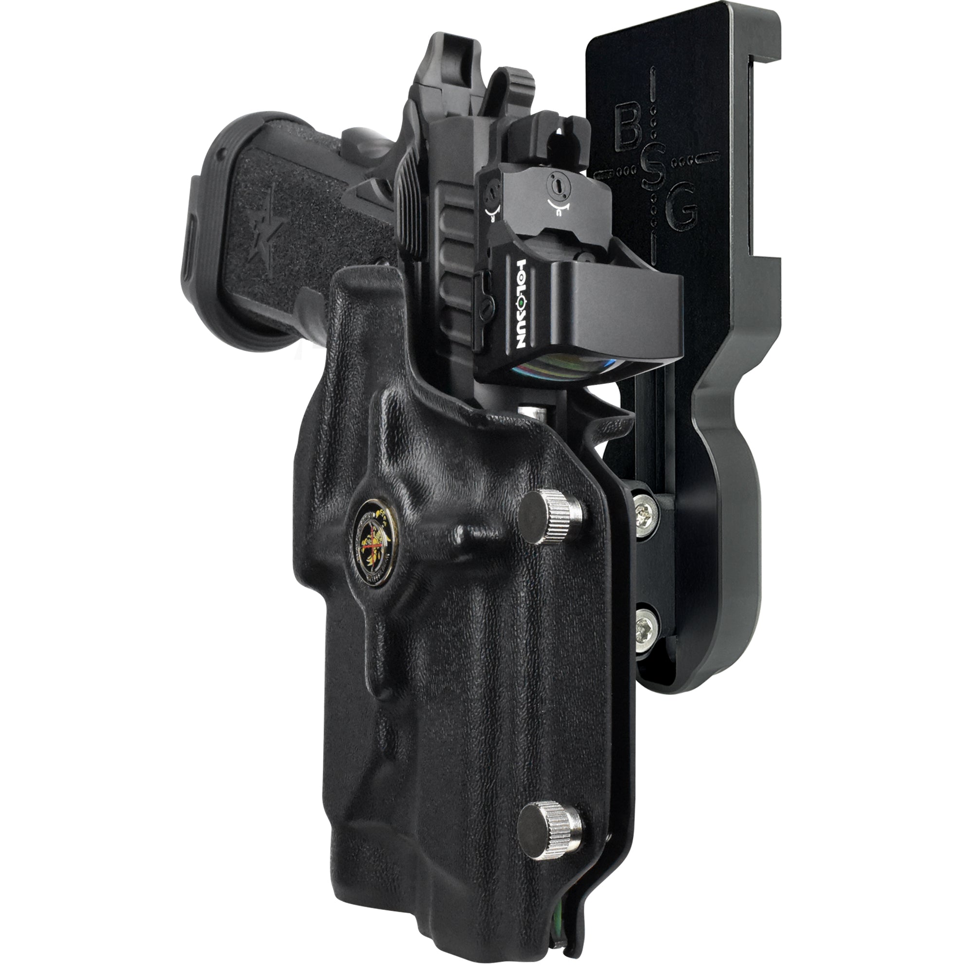 Staccato P w/ Holosun P.ID Pro Ball Joint Competition Holster