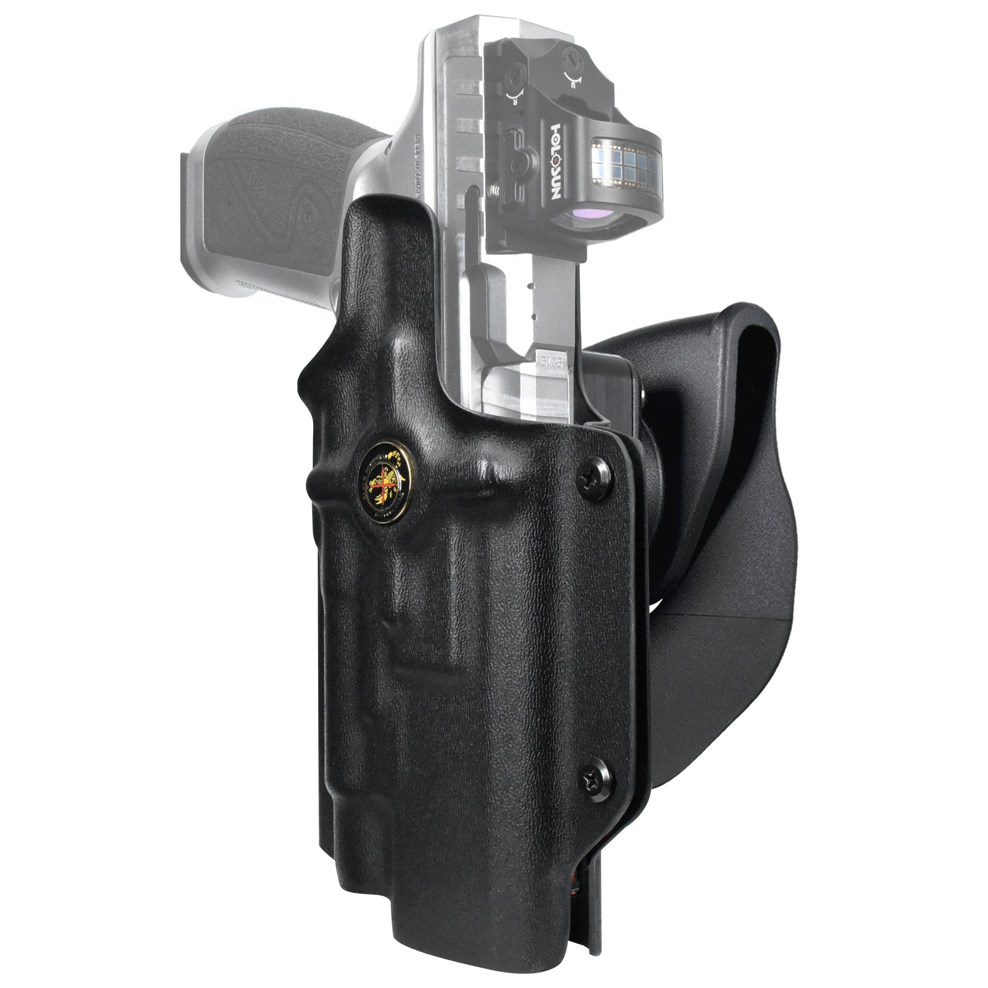Springfield Armory Echelon with Streamlight TLR-1 HL Quick Release Belt Loop Holster in Black