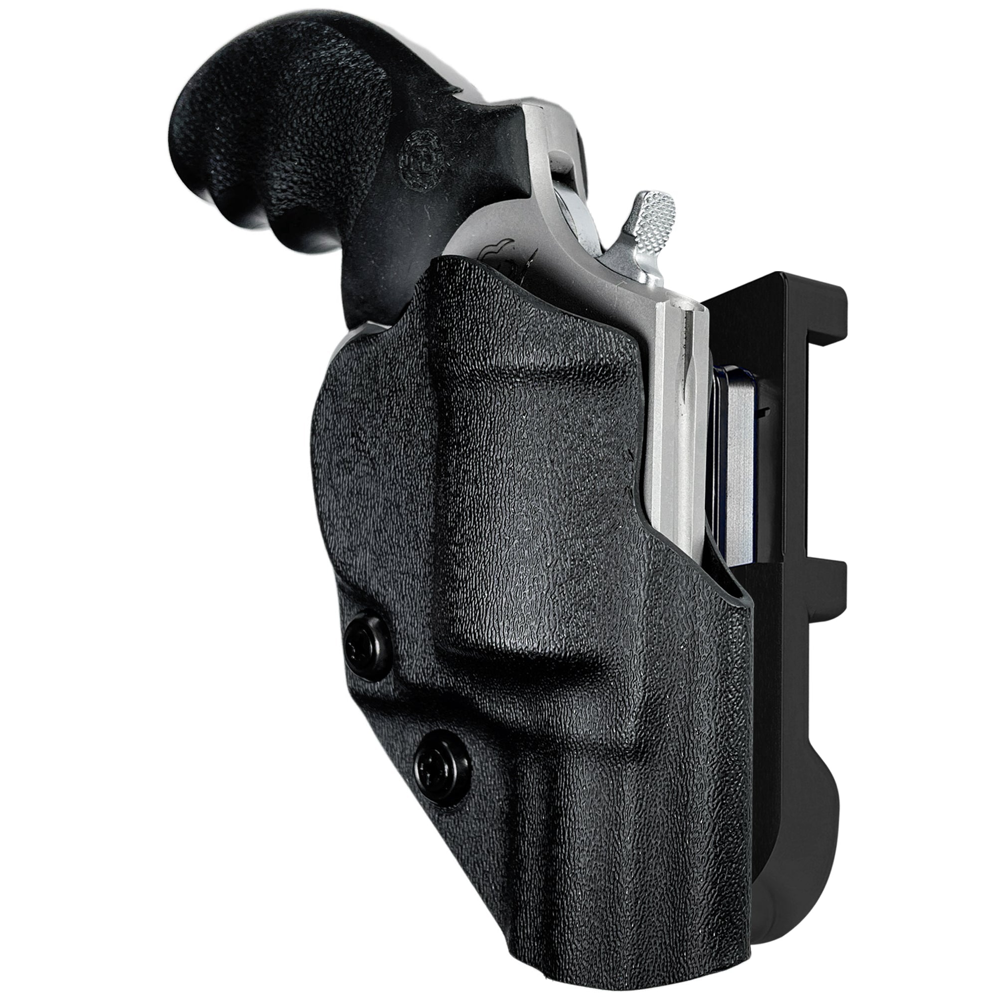 Taurus 856 2'' IDPA Quick Mount Holster with Black Belt Attachment, Black Holster Shell