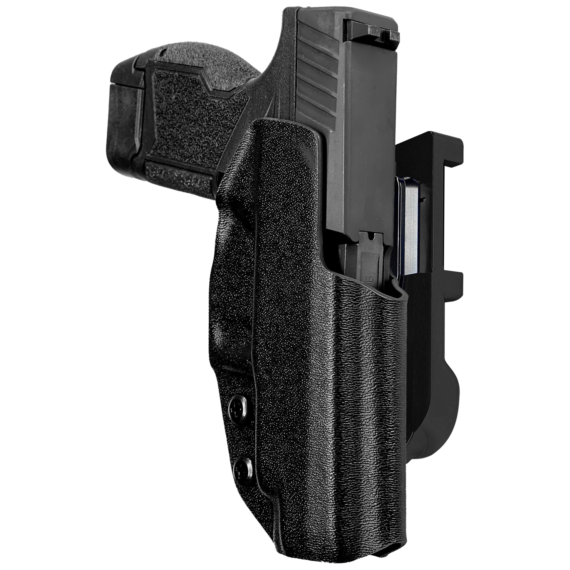Taurus GX4XL IDPA Quick Mount Holster with Black Belt Attachment, Black Holster Shell