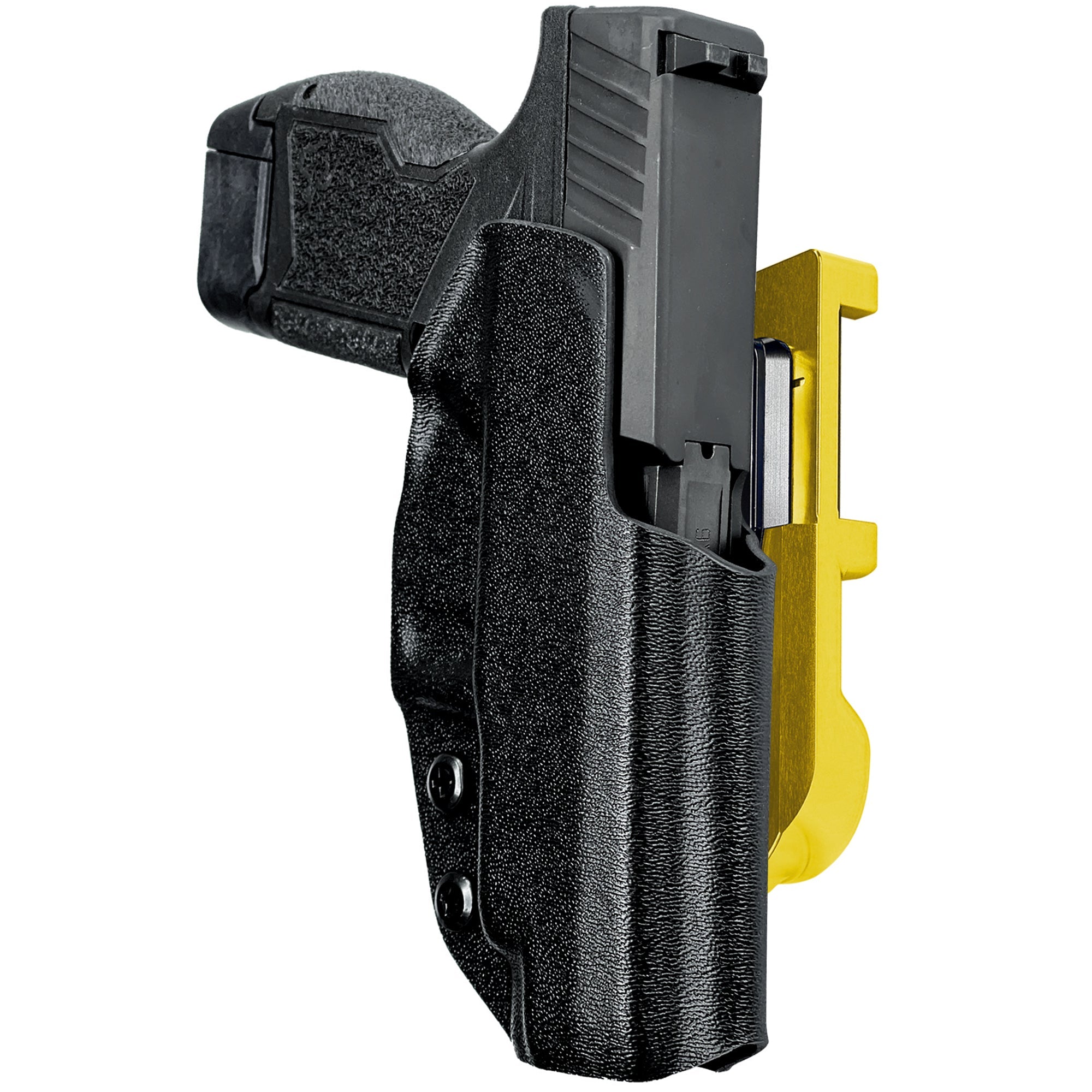 Taurus GX4 IDPA Quick Mount Holster with 24K Gold Belt Attachment, Black Holster Shell