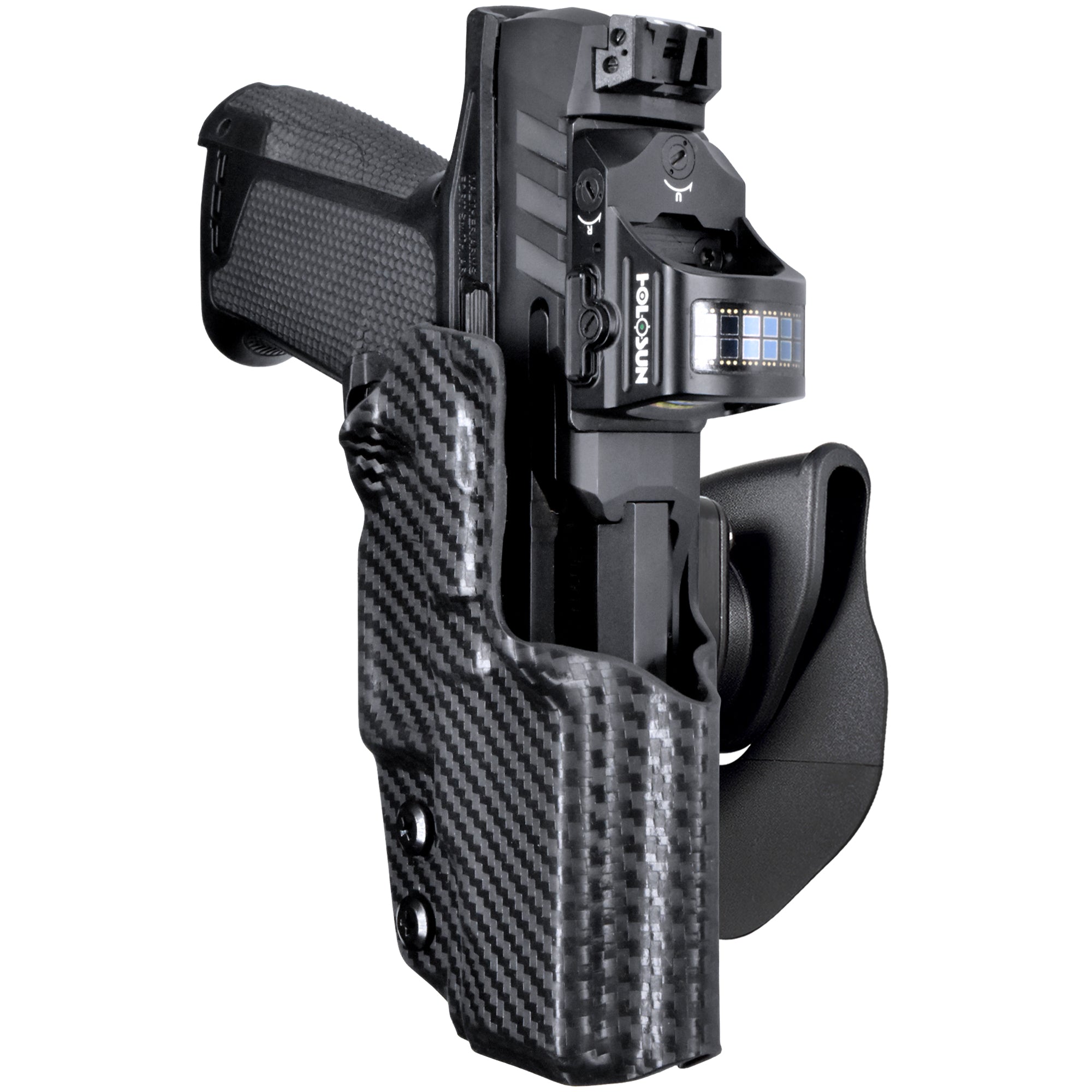 Walther PDP F Series 3.5'' OWB Quick Release Paddle Holster