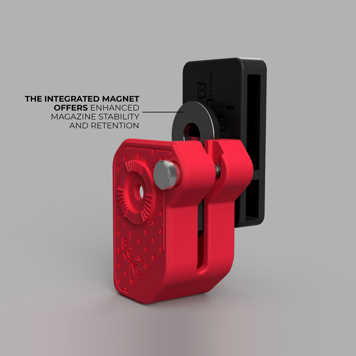Ambi Magnetic Double Stack Magazine Pouch by Black Scorpion Gear
