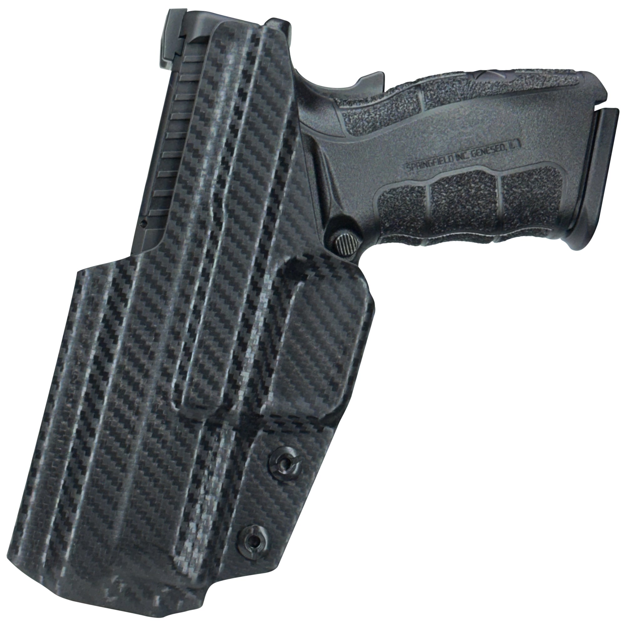Springfield XD Mod.3 Inside the Waistband Holster in Carbon Fiber - Rear