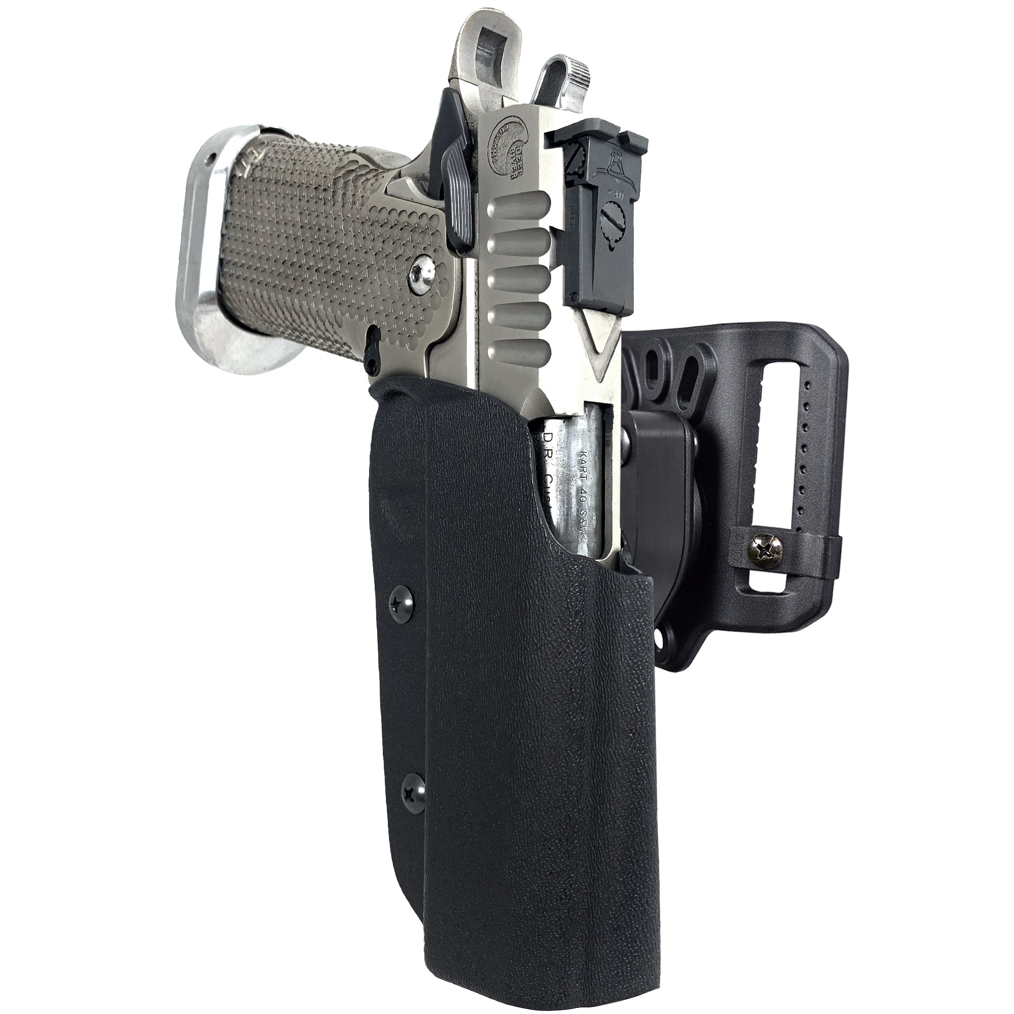 Quick Release Belt Loop Holster in Black