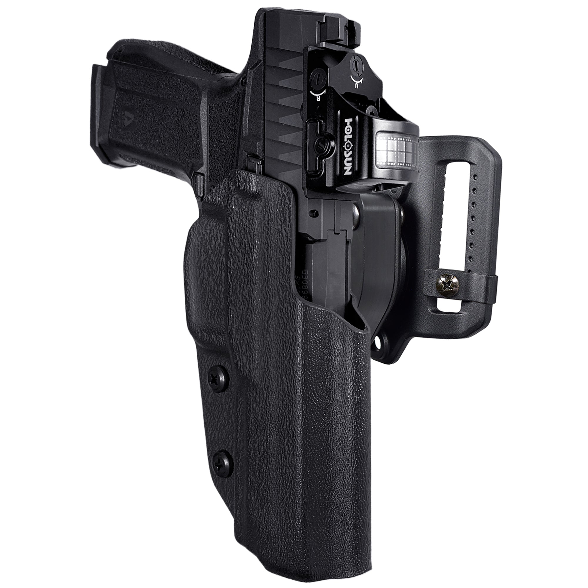 Quick Release Belt Loop Holster in Black