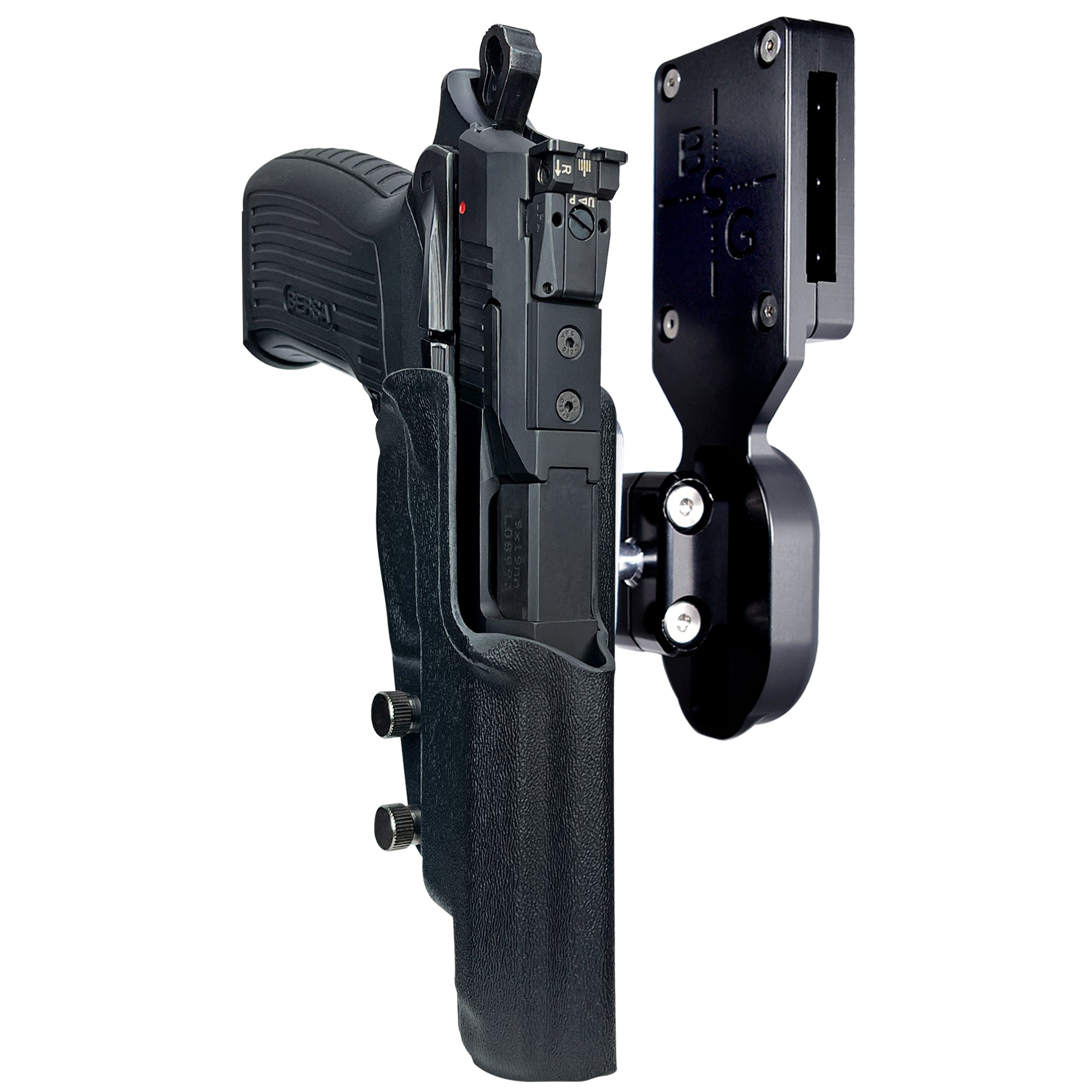 Bersa TPR9 XT Pro Ball Joint Competition Holster in Black