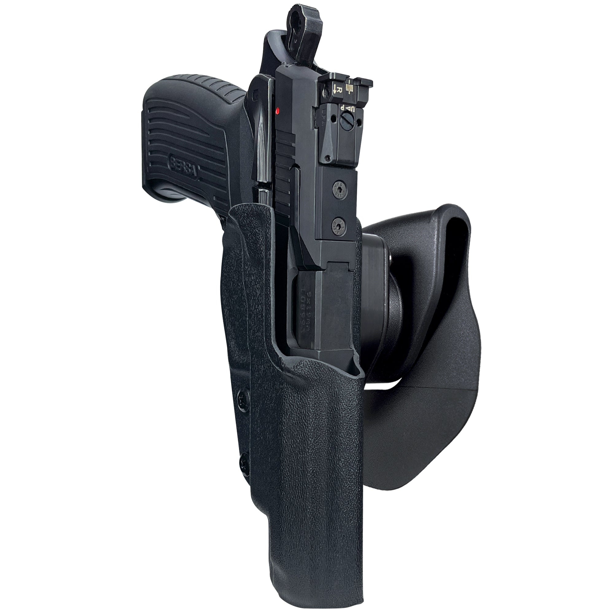 Bersa TPR9 XT OWB Quick Release Paddle Holster in Black