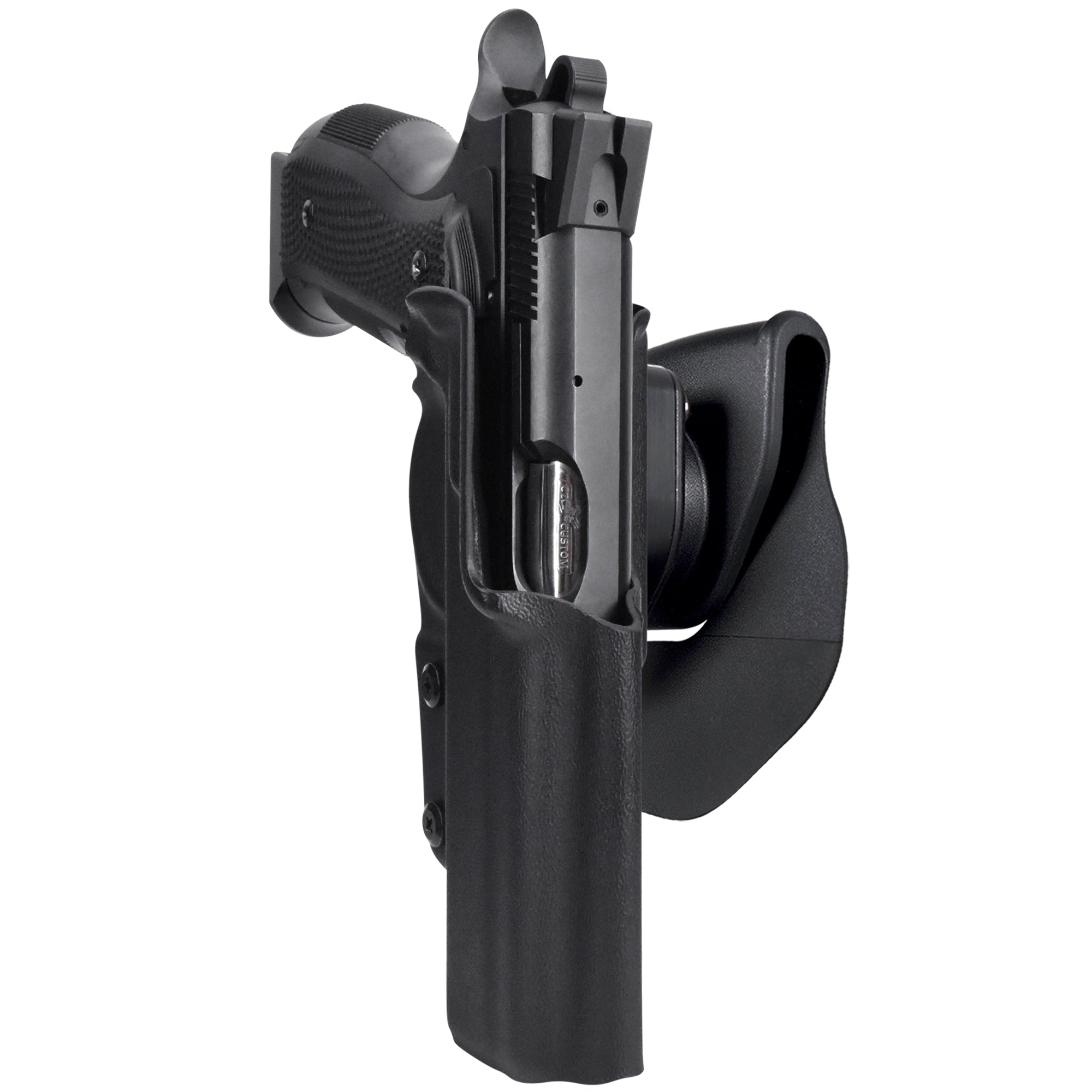 CZ A01-LD OWB Quick Release Paddle Holster in Black