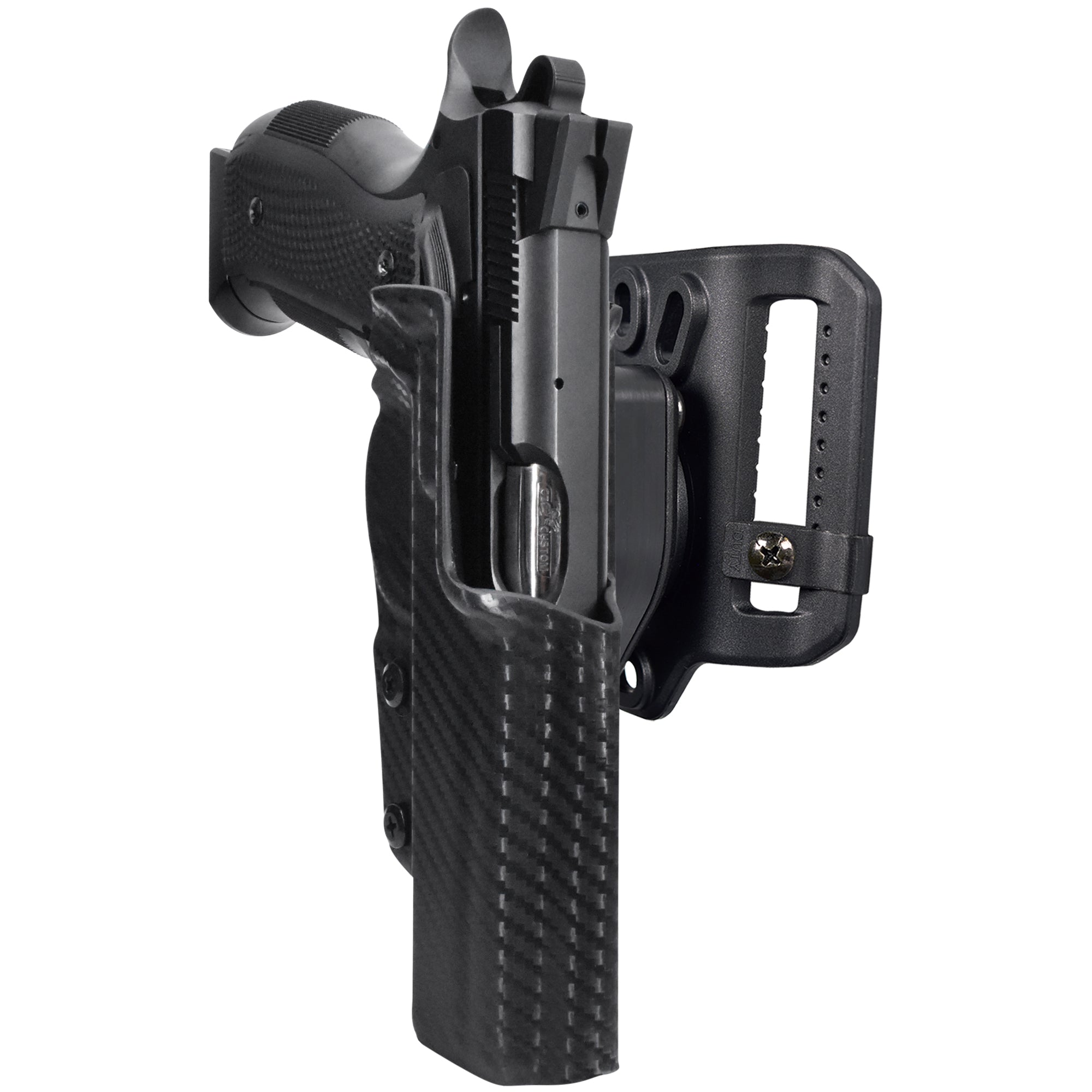 CZ A01-LD Quick Release Belt Loop Holster in Carbon Fiber