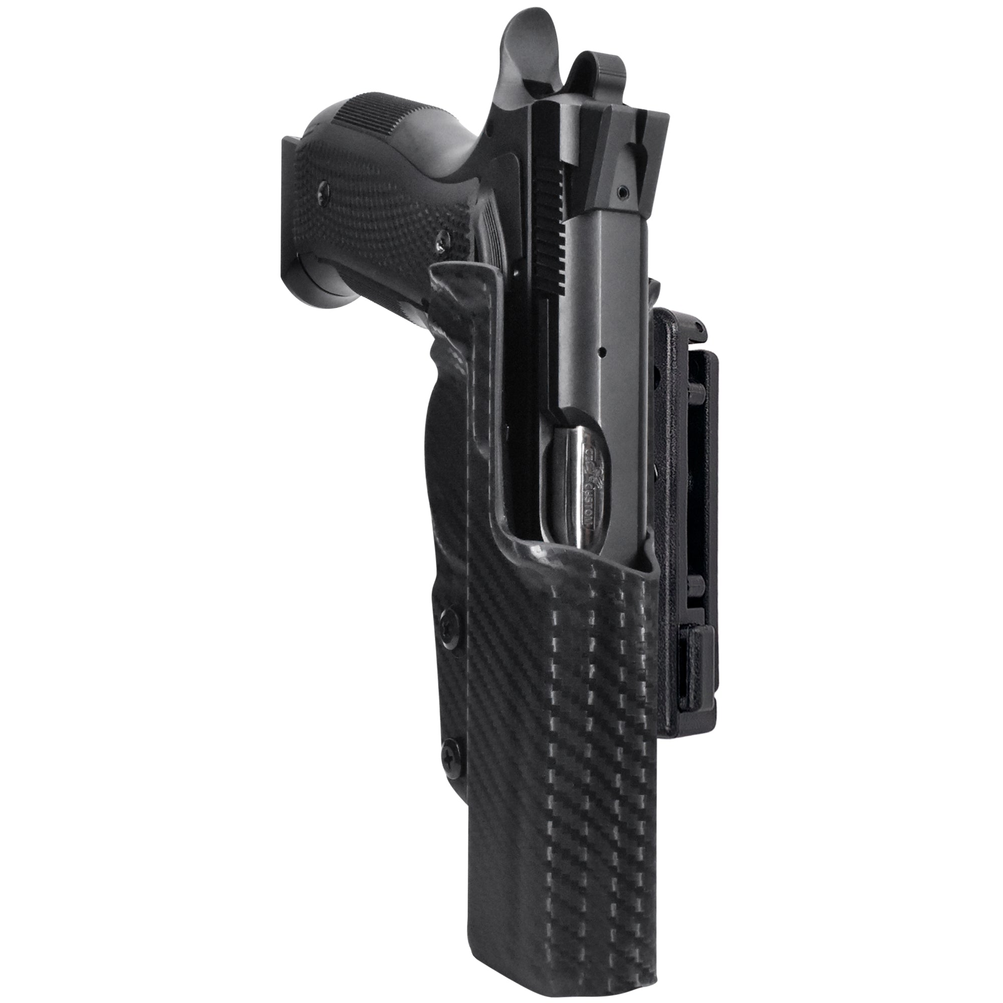 CZ A01-LD Pro IDPA Competition Holster in Carbon Fiber