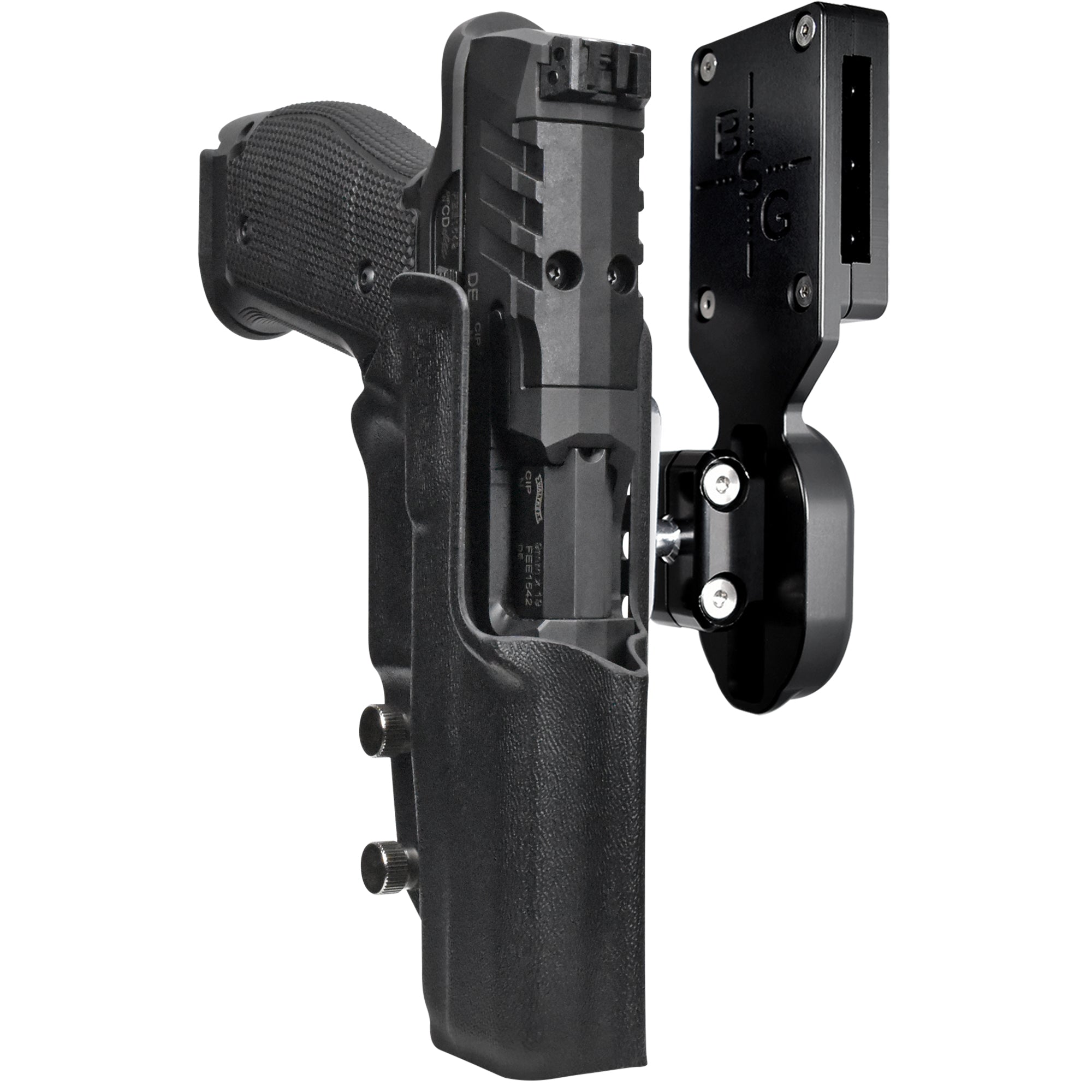 OWB Pro Ball Joint Competition Holster in Black