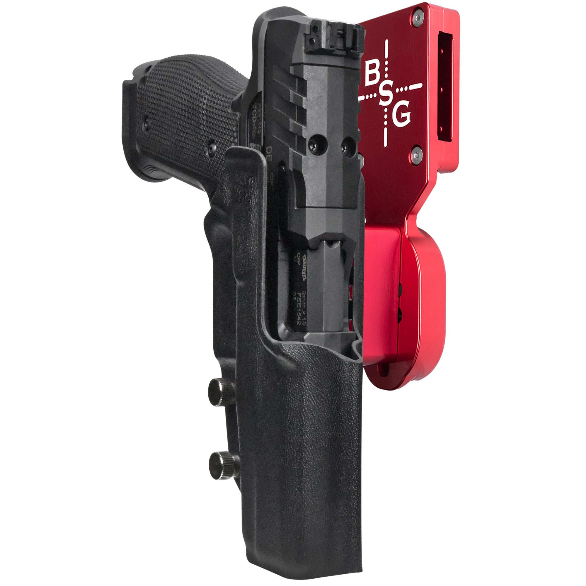 Pro Heavy Duty Competition Holster Red / Black
