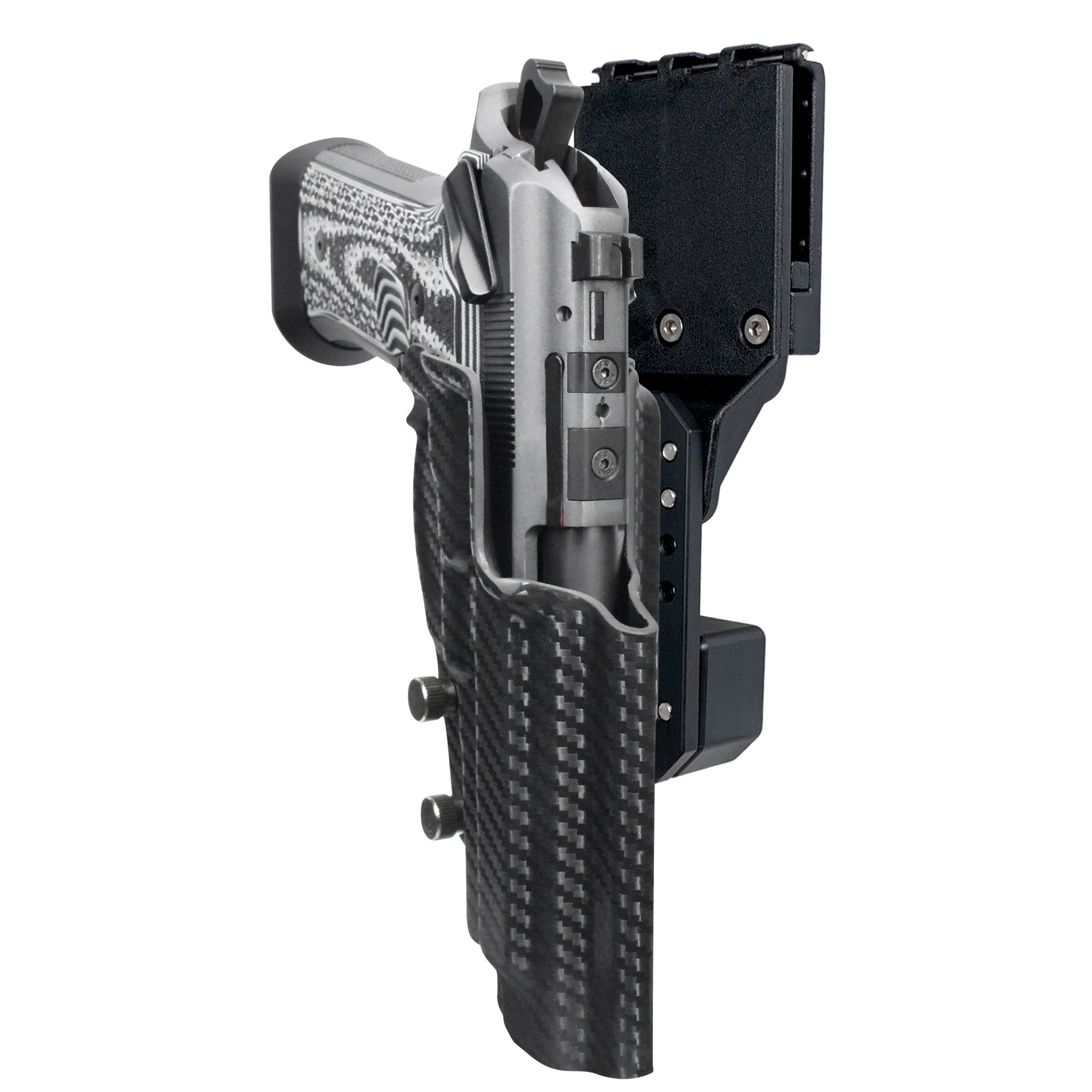 Beretta 92XI Pro Competition Holster in Carbon Fiber