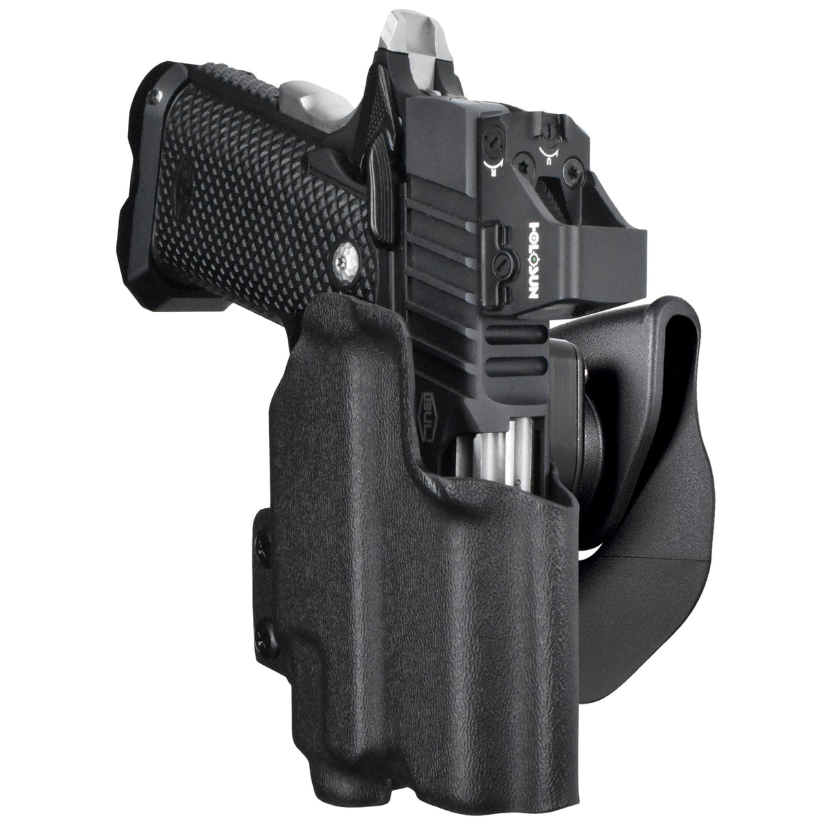 OWB Quick Release Paddle Holster for Bul Armory SAS II w/ TLR-8AG