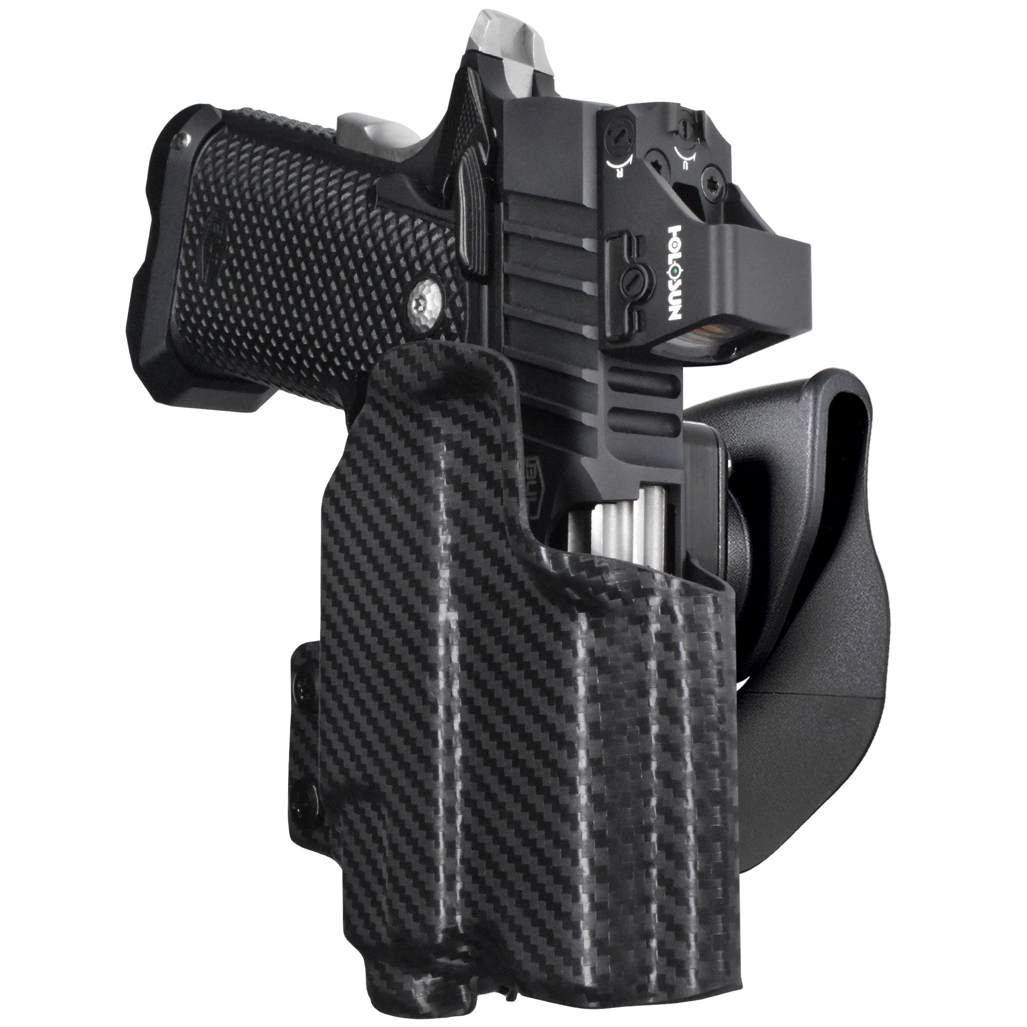 Bul Armory SAS II UL 3.25'' w/ Streamlight TLR-8AG OWB Quick Release Paddle Holster