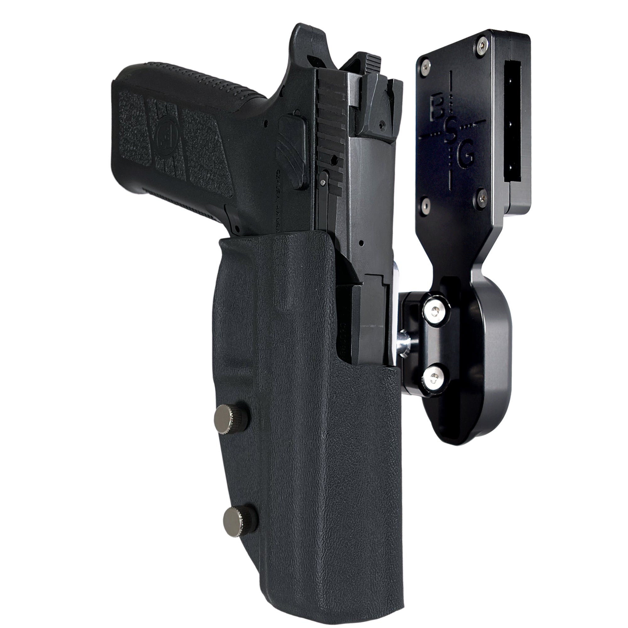 Fobus Paddle Holster For CZ P-07 Duty & P-09 - Right-Handed Polymer Holster (Model 028369-Cz)