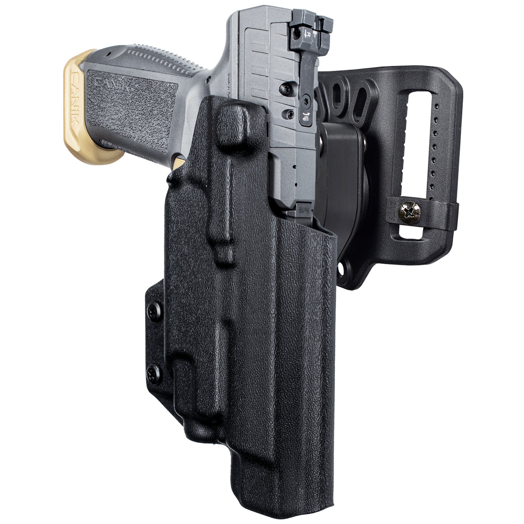 Quick Release Belt Loop Holster in Black