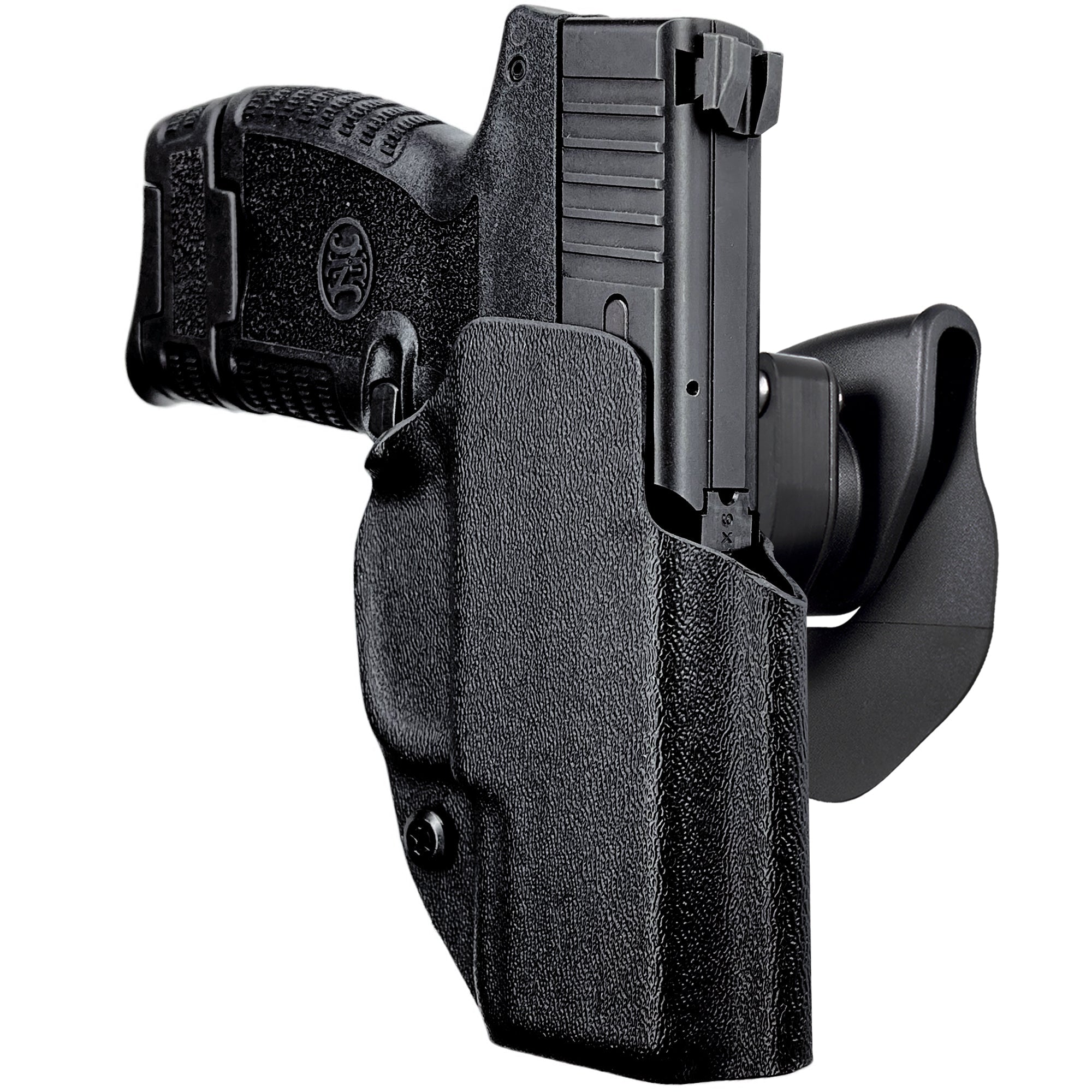 FN 503 OWB Quick Release Paddle Holster in Black