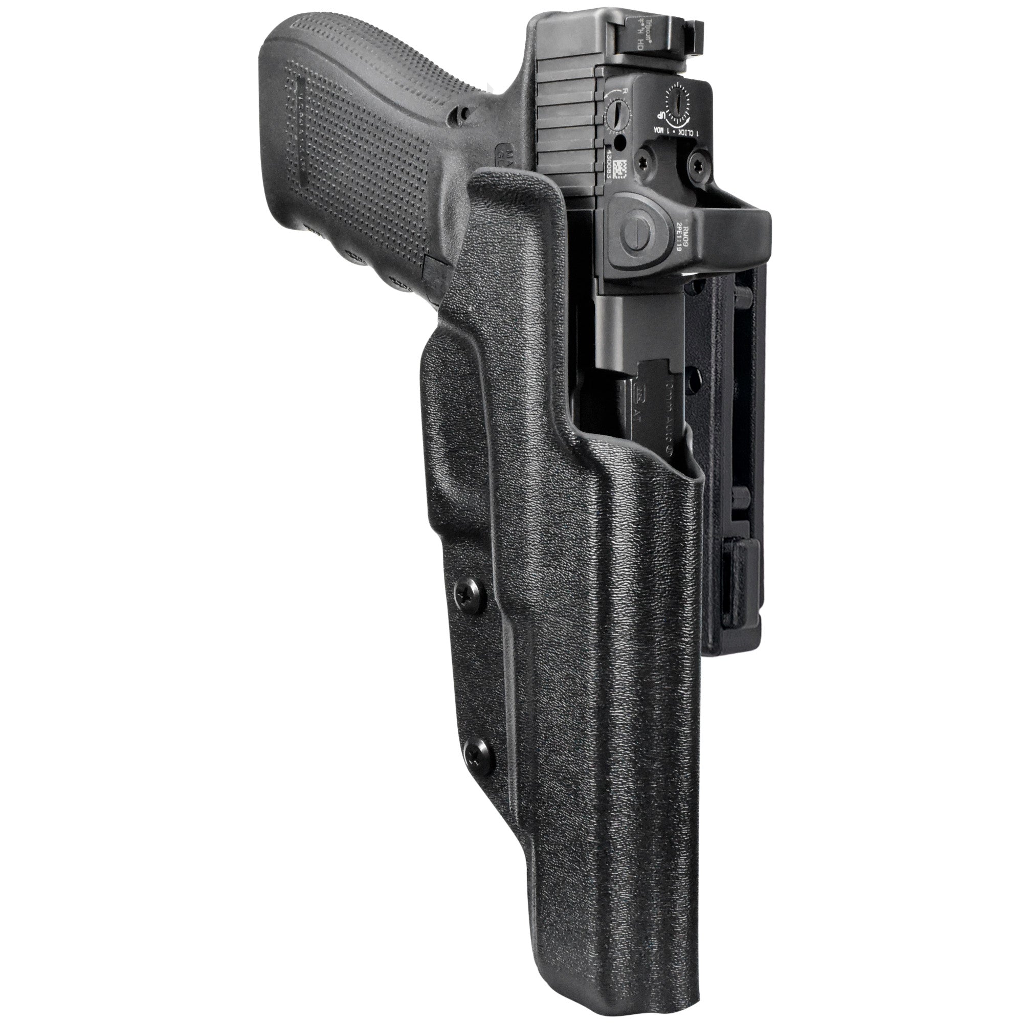 Glock 40 MOS Pro IDPA Competition Holster in Black