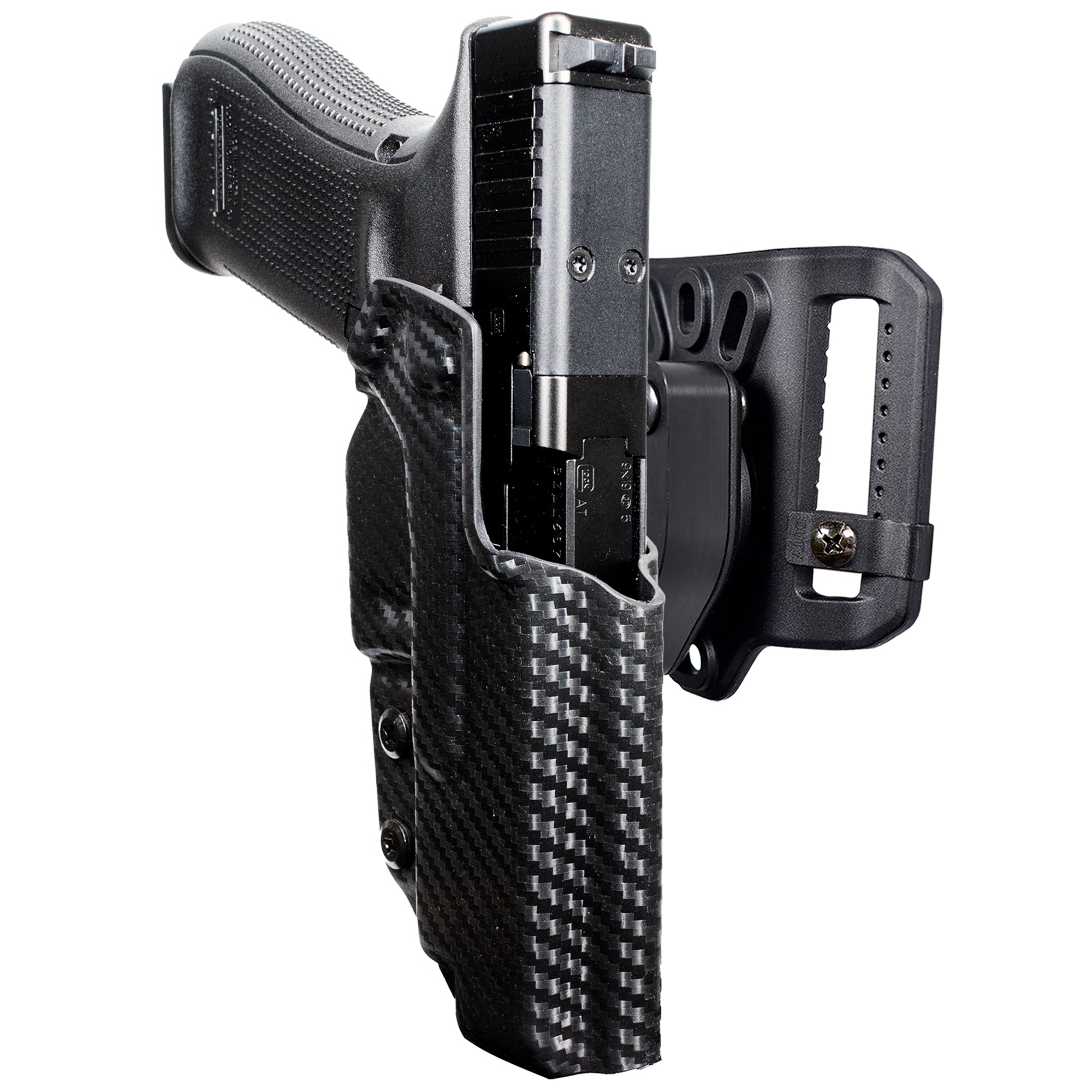 Quick Release Belt Loop Holster in Carbon Fiber