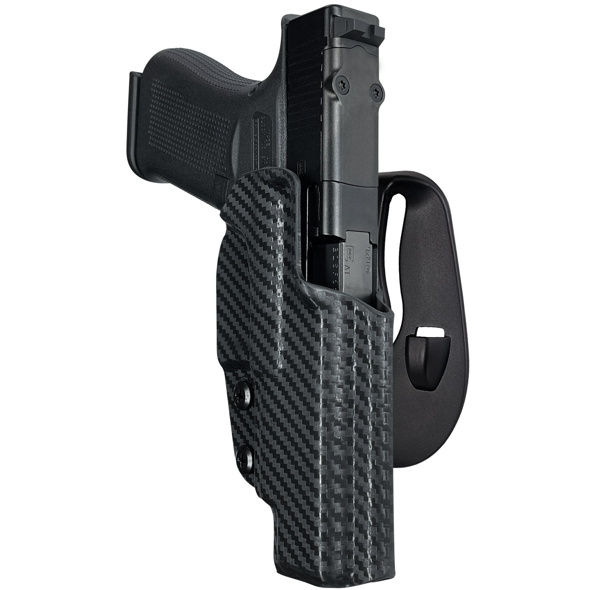 Glock 48 MOS OWB Paddle Holster in Carbon Fiber