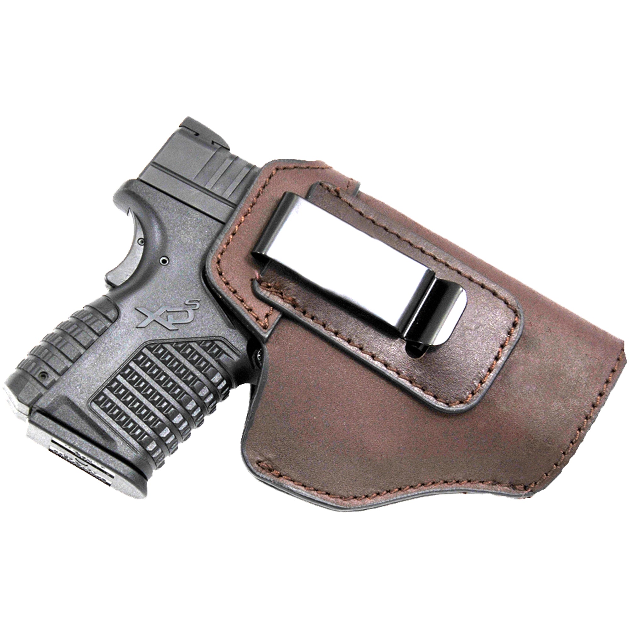 Brown Leather IWB Holster 5'' x 3 7/8''