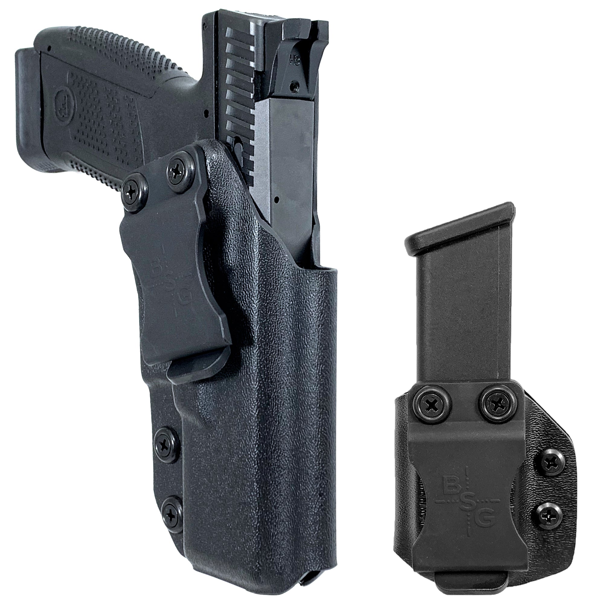 CZ P-10C IWB Sweat Guard Holster & Mag Pouch Combo