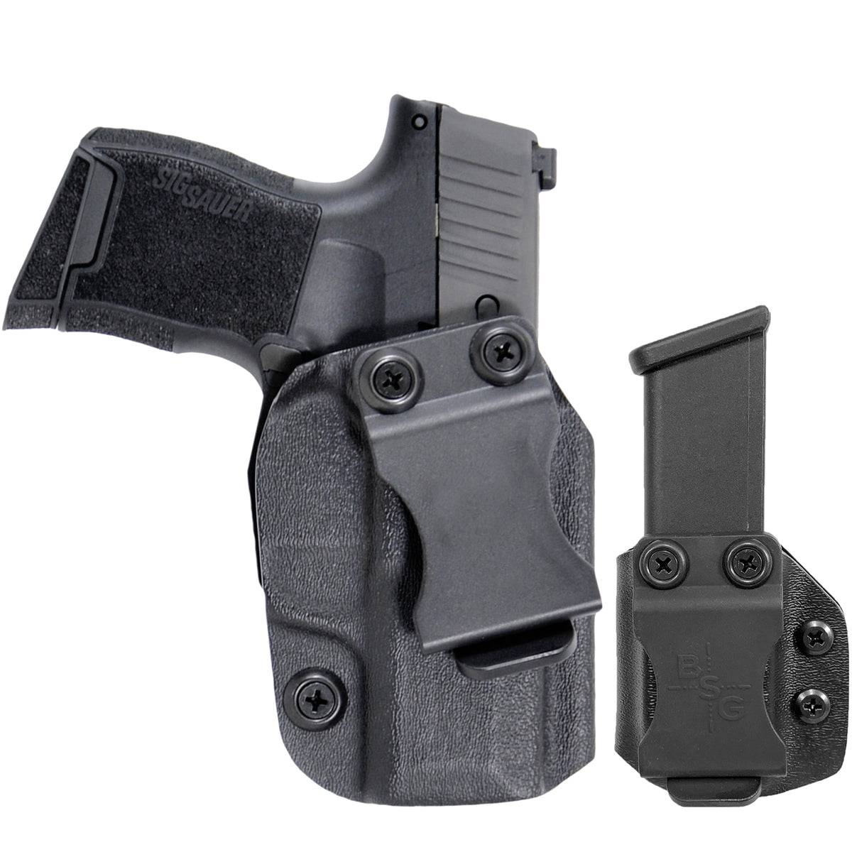 Black Scorpion Gear Sig Sauer P365 IWB Kydex Holster & Mag Pouch Combo