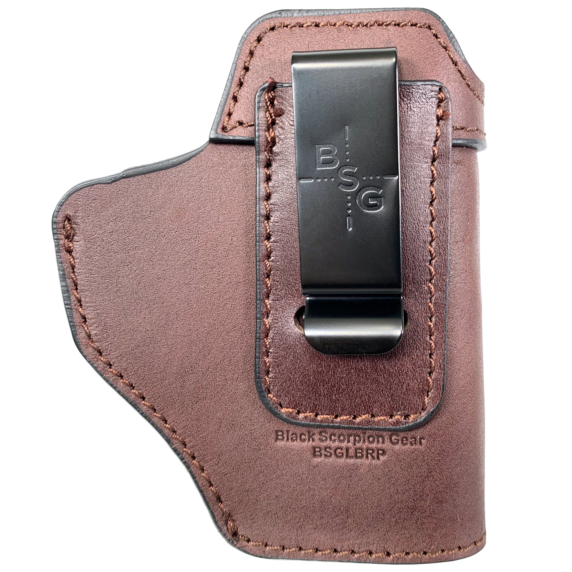 Brown Leather IWB Holster 5'' x 3 7/8''