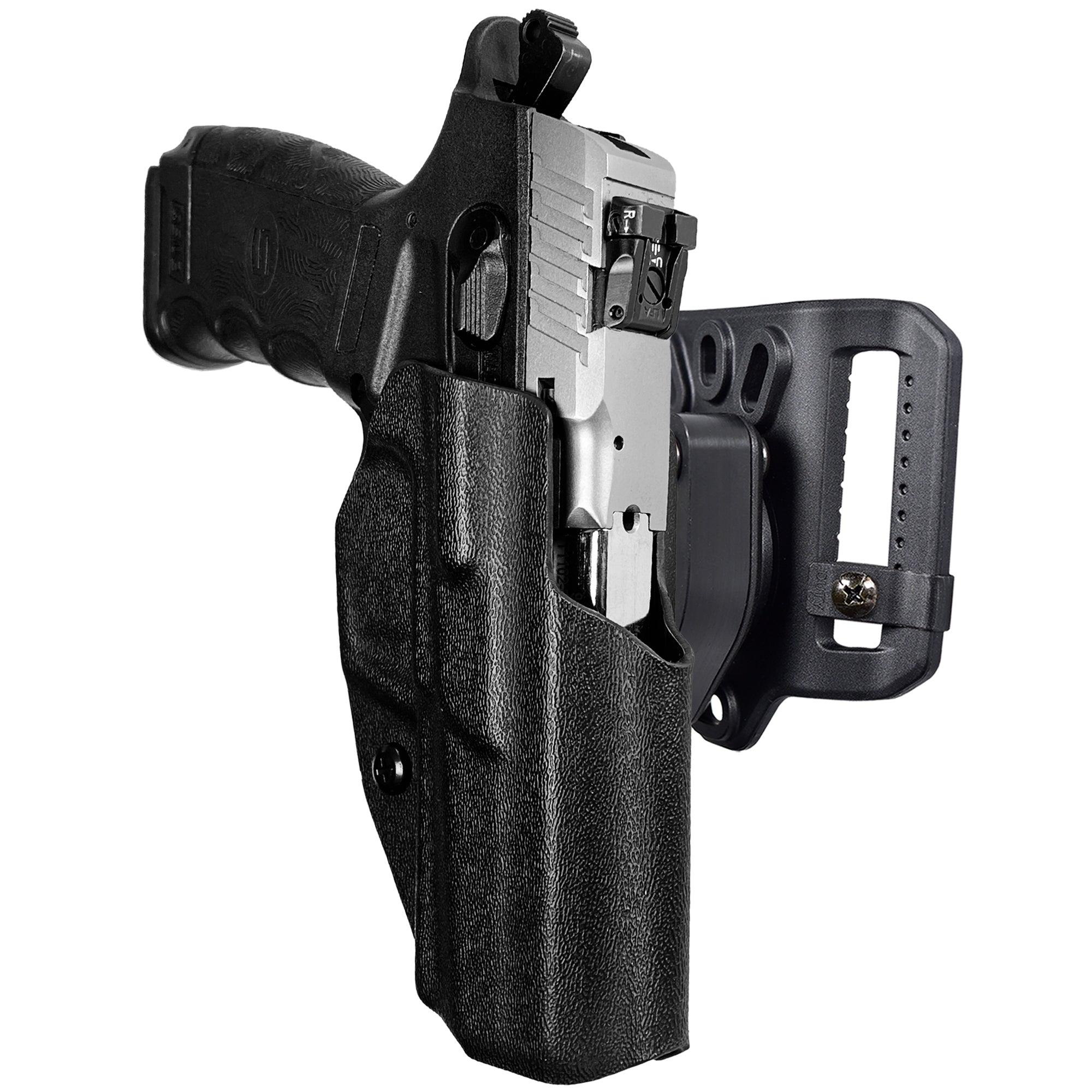 Quick Release Belt Loop Holster in Black