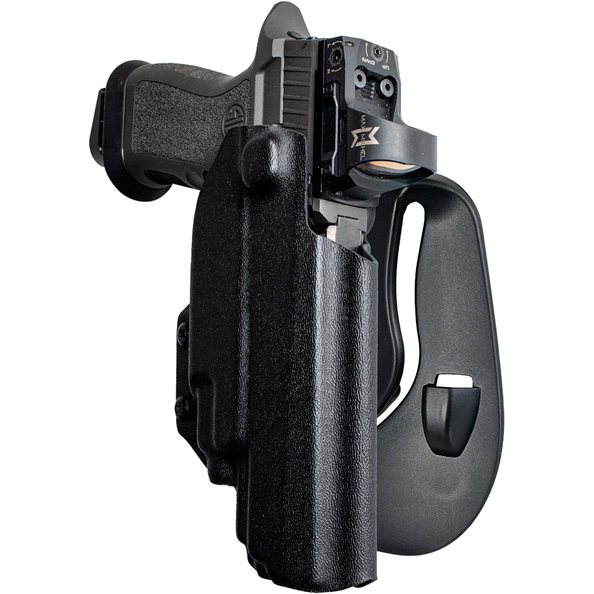Sig Sauer P320 Full Size w/ Streamlight TLR-7A/TLR-8AG OWB Paddle Holster