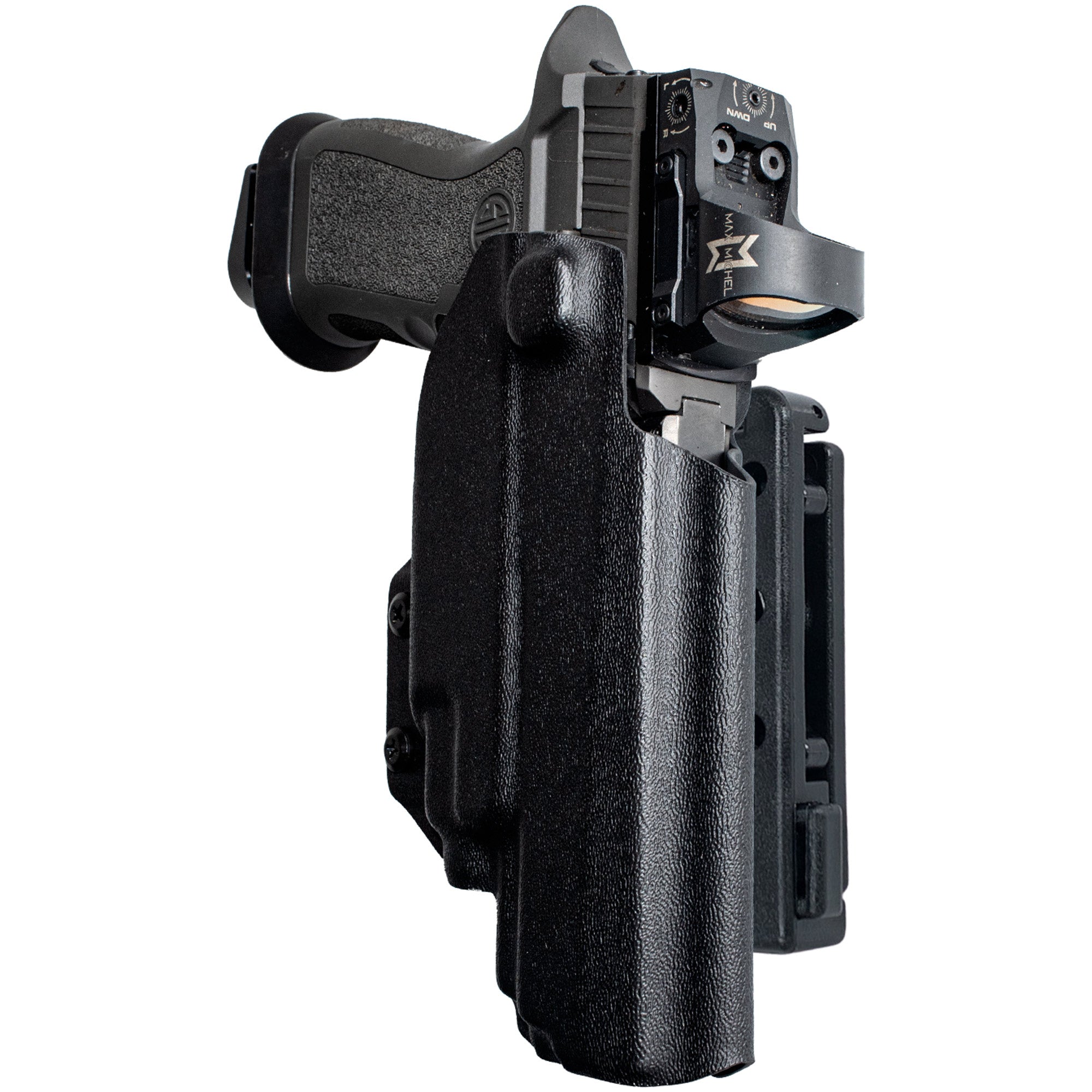 Sig Sauer P320 Full Size w/ Streamlight TLR-7A/TLR-8AG Pro IDPA Competition Holster