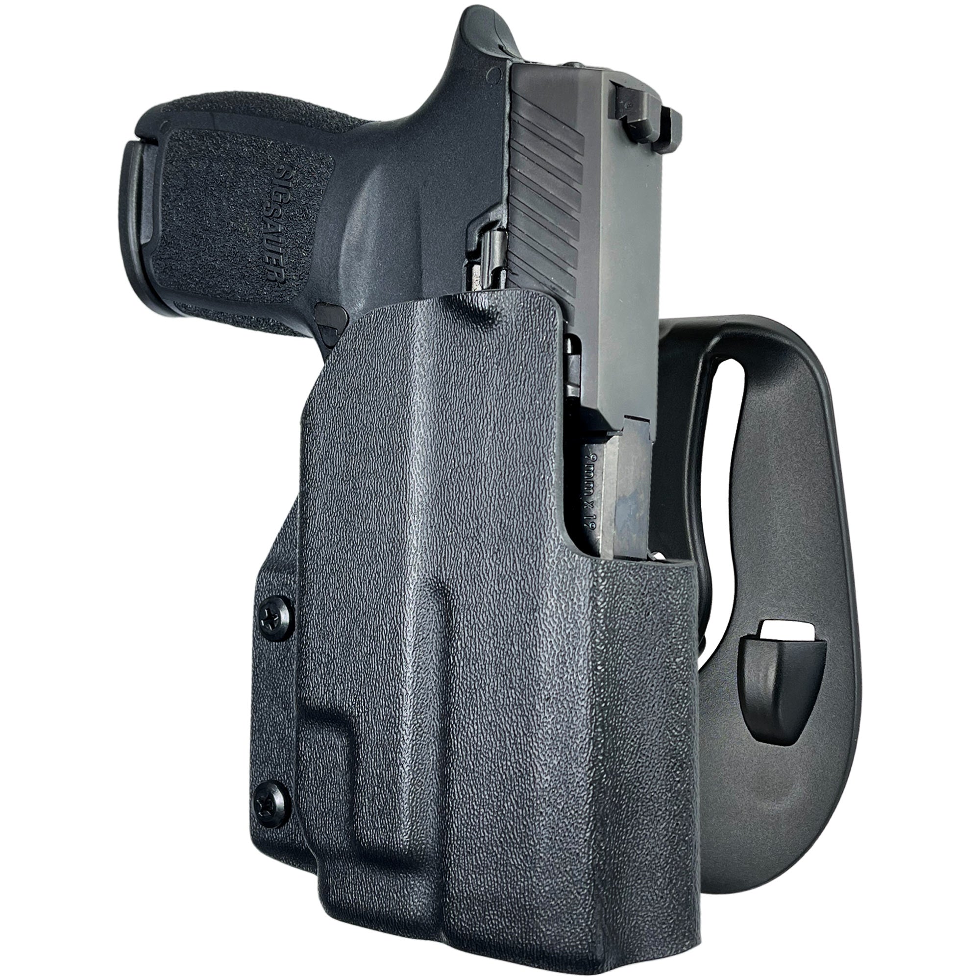 Sig Sauer P320 Compact w/ Streamlight TLR-7A OWB Paddle Holster