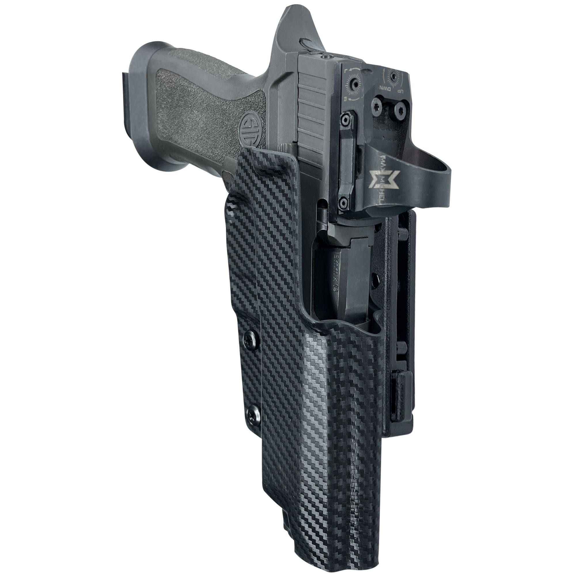 Sig Sauer P320 X5 Legion Pro IDPA Competition Holster in Carbon Fiber