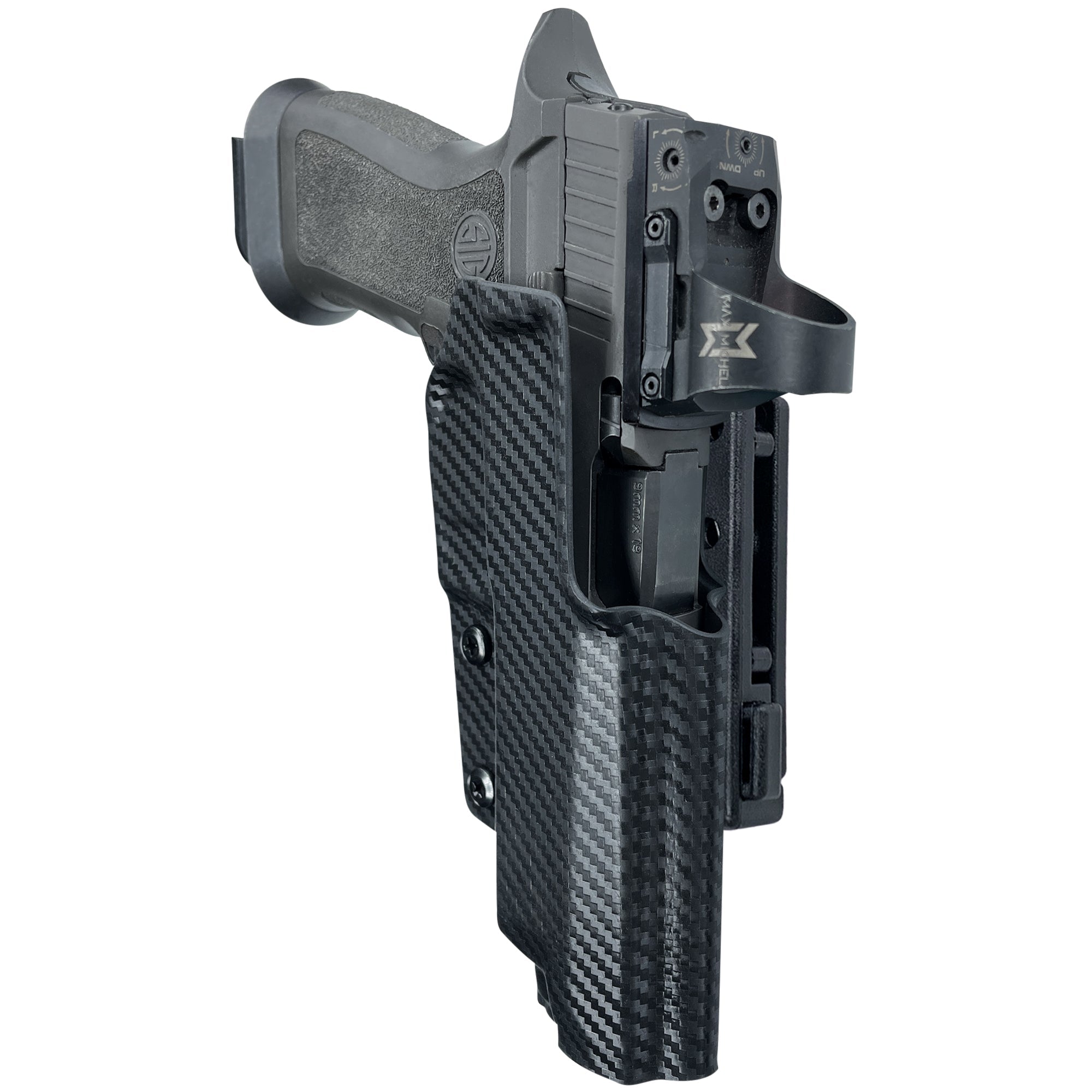 Sig Sauer P320 Full Size Pro IDPA Competition Holster in Carbon Fiber