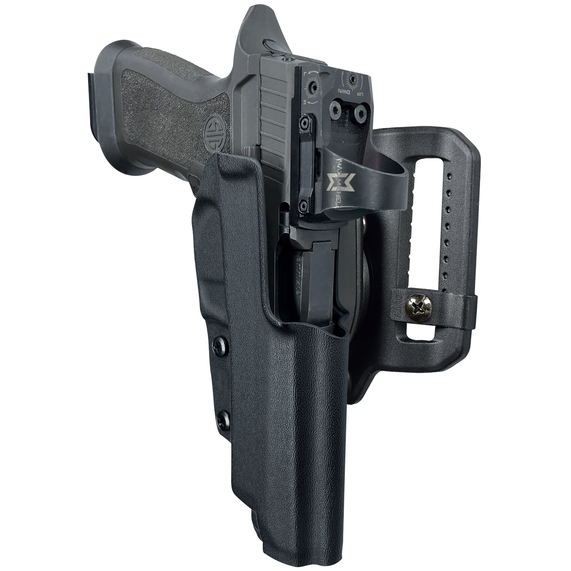 Quick Release Belt Loop Holster in Black