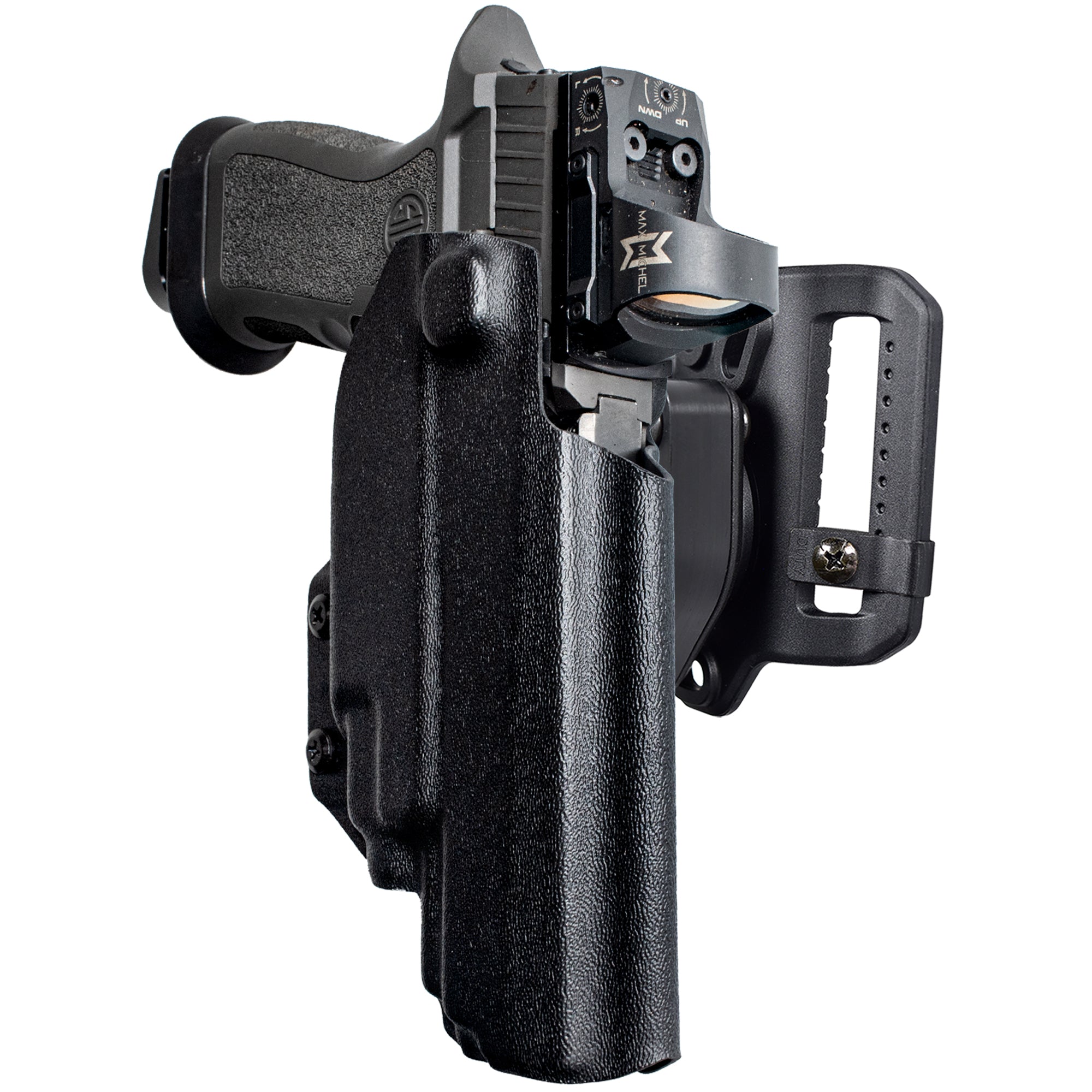 Quick Release Belt Loop Holster in Black