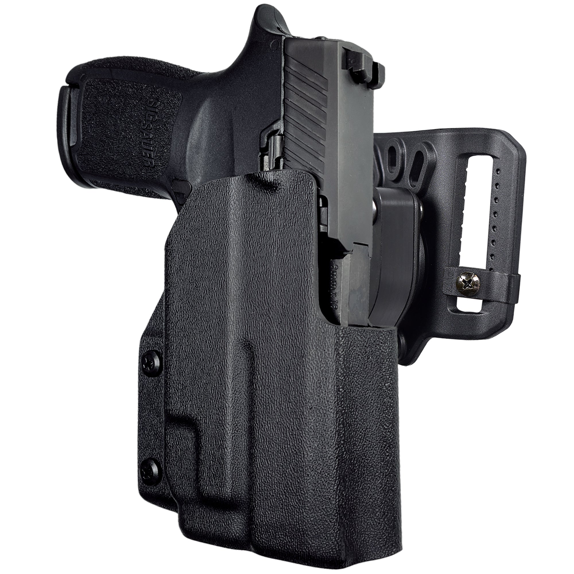 Quick Release Belt Loop Holster in Black