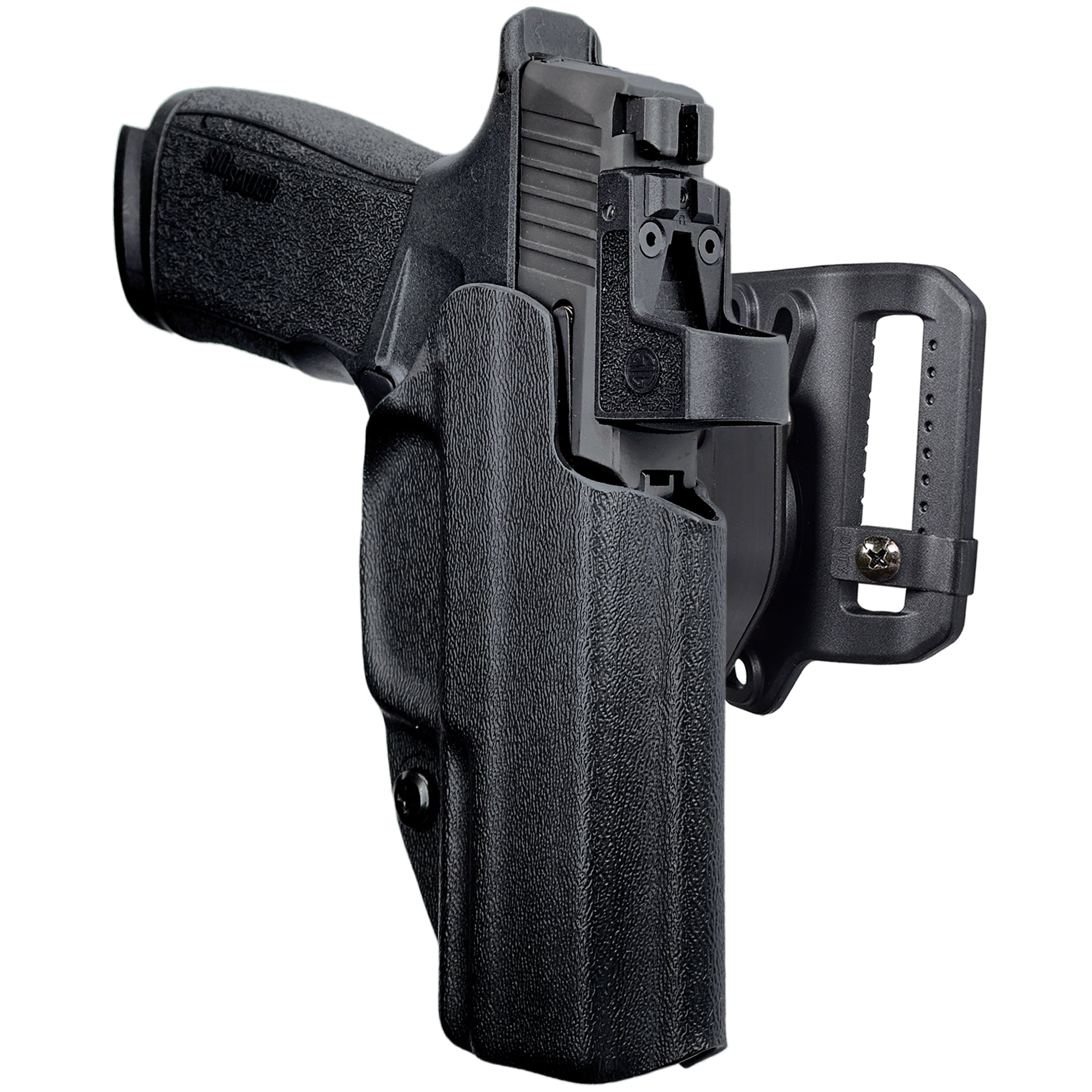 Quick Release Belt Loop Holster in Black