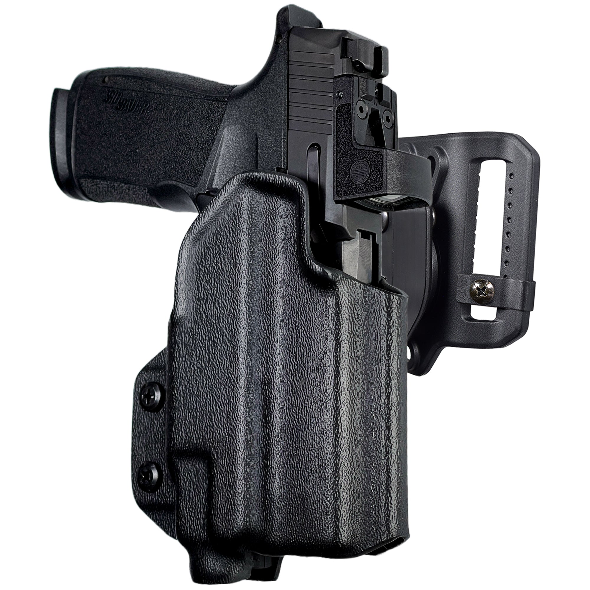 Quick Release Belt Loop Holster in Black