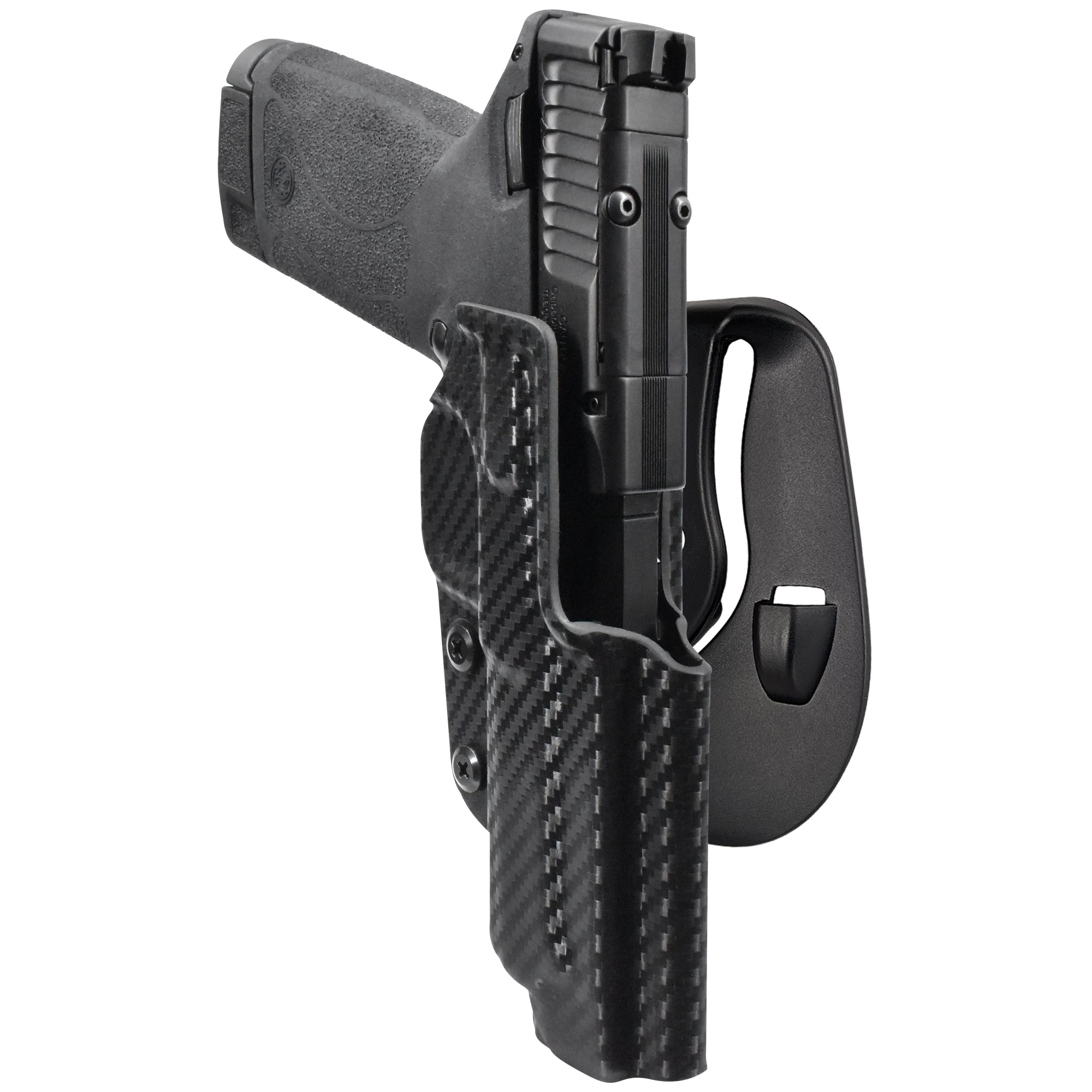 Smith & Wesson M&P 22 Magnum OWB Paddle Holster in Carbon Fiber