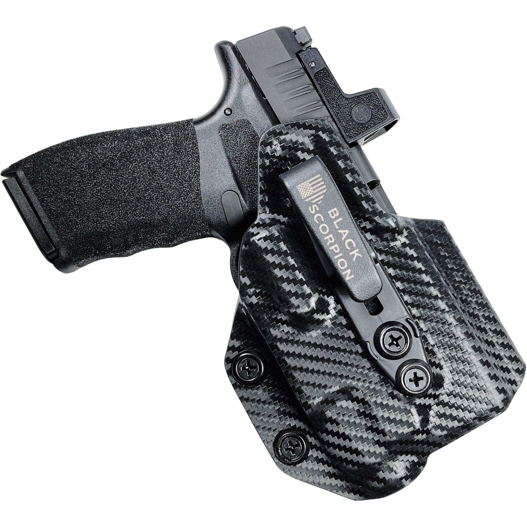Springfield Armory Hellcat Pro w/ TLR-7A IWB Belt Wing Tuckable Holster