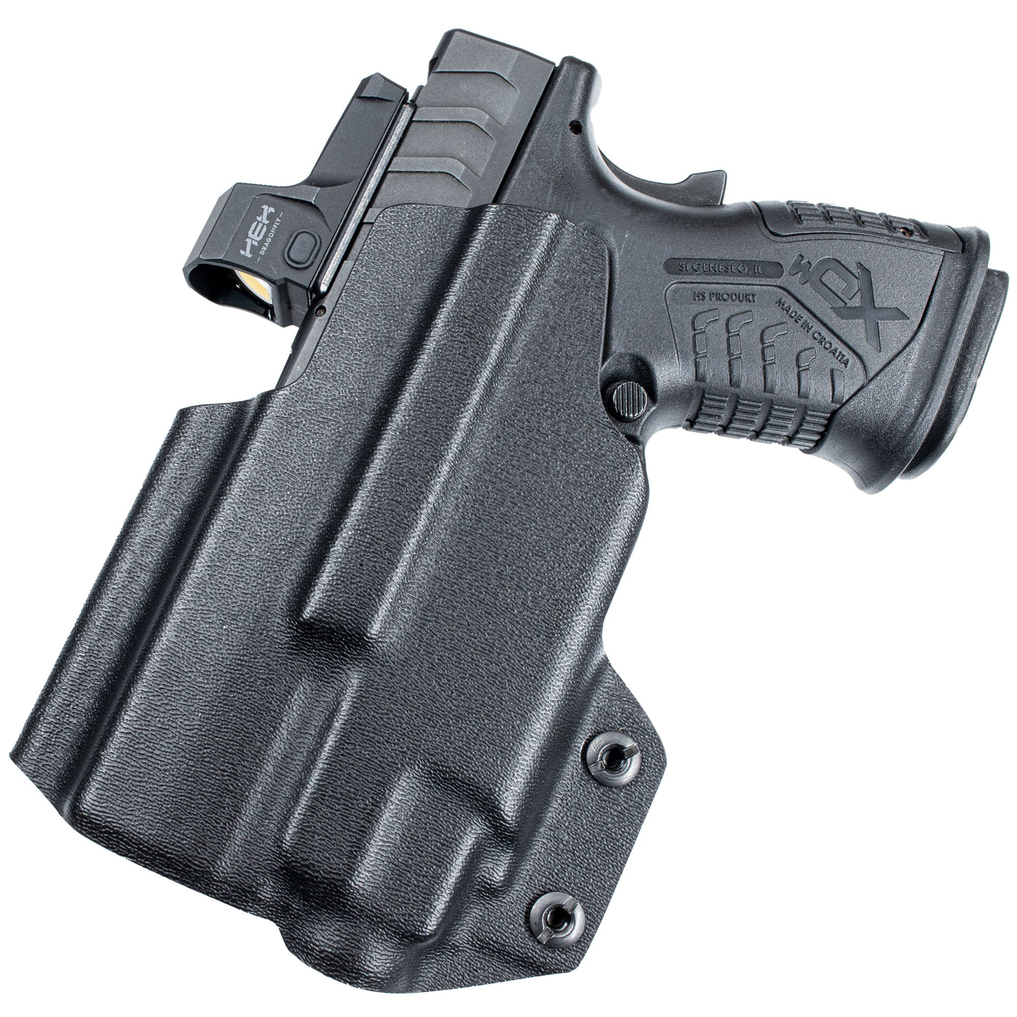 Springfield Armory XD-M Elite 3.8'' w/ TLR-7 / TLR-8 IWB Belt Wing Tuckable Holster