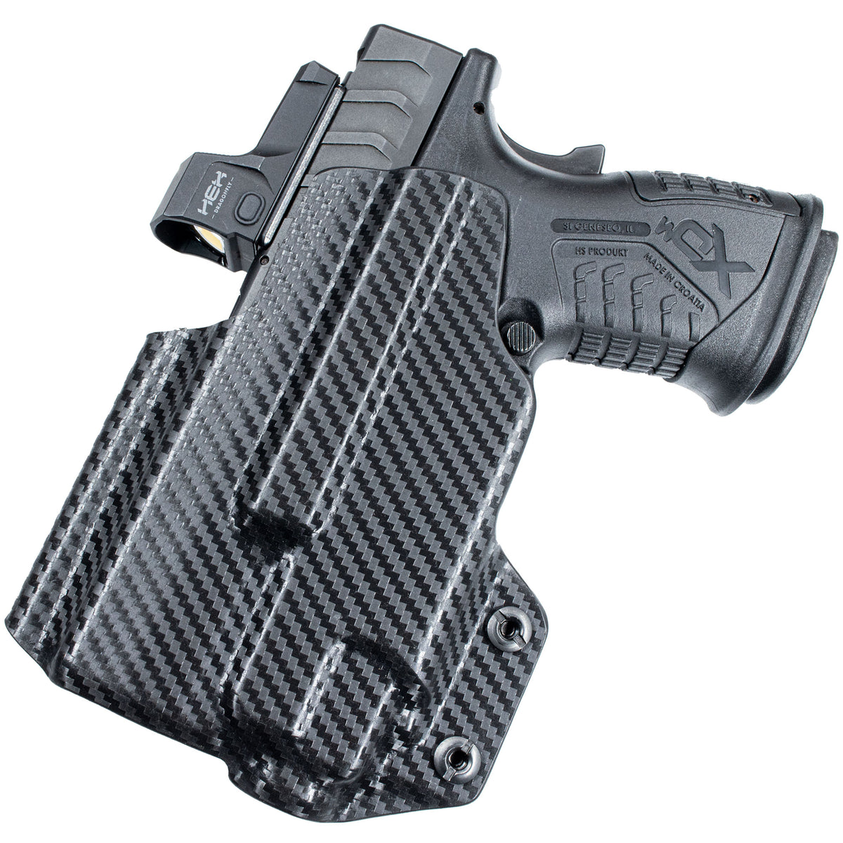 SA XD-M Elite 3.8'' w/ Streamlight TLR IWB Belt Wing Tuckable Holster