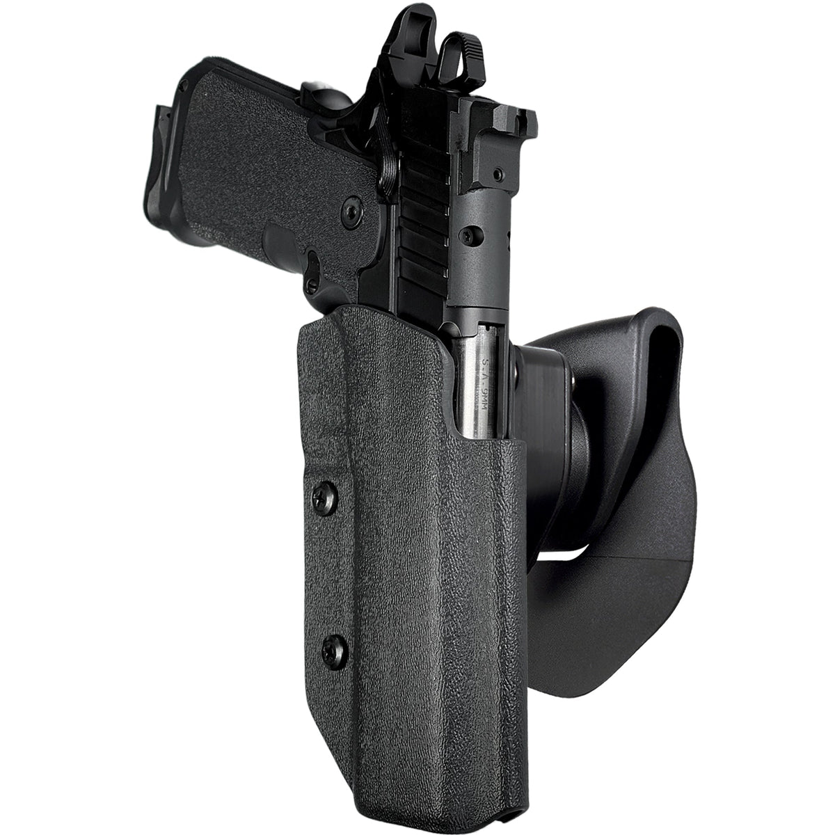 Black Scorpion Gear OWB Kydex - Funda para remo Sig P320 Compact con TLR-7A - Ya Black Scorpion Gear OWB Kydex - Funda para remo Sig P320 Compact con TLR-7A - Ya