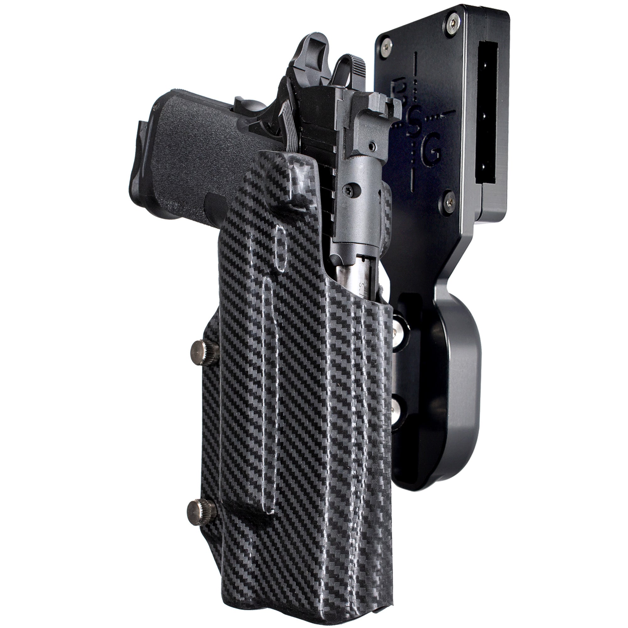 Springfield Armory Prodigy 5'' w/ SureFire X300U-A Pro Ball Joint Competition Holster