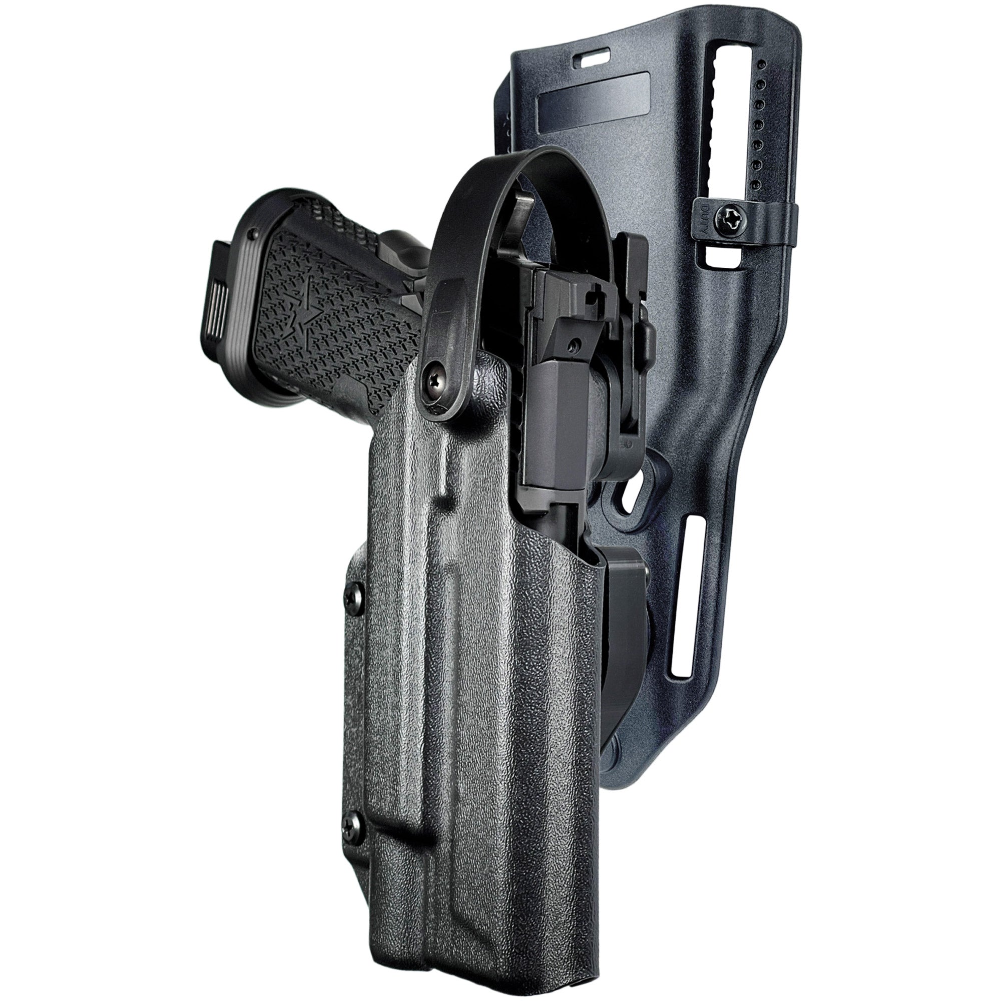 Staccato XC w/ X300 Level II Duty Drop & Offset Holster